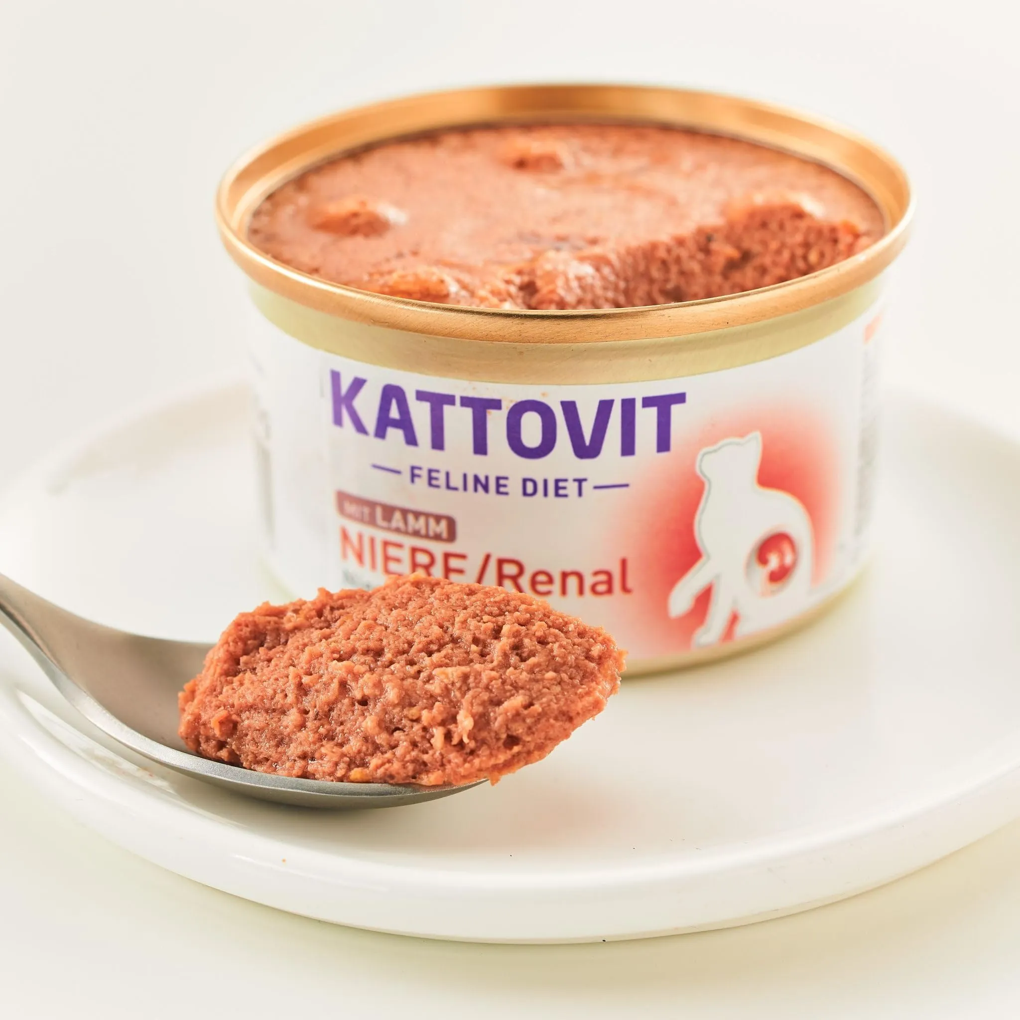 Kattovit Feline Diet Renal Lamb Wet Cat Food, 85g - immagine 4