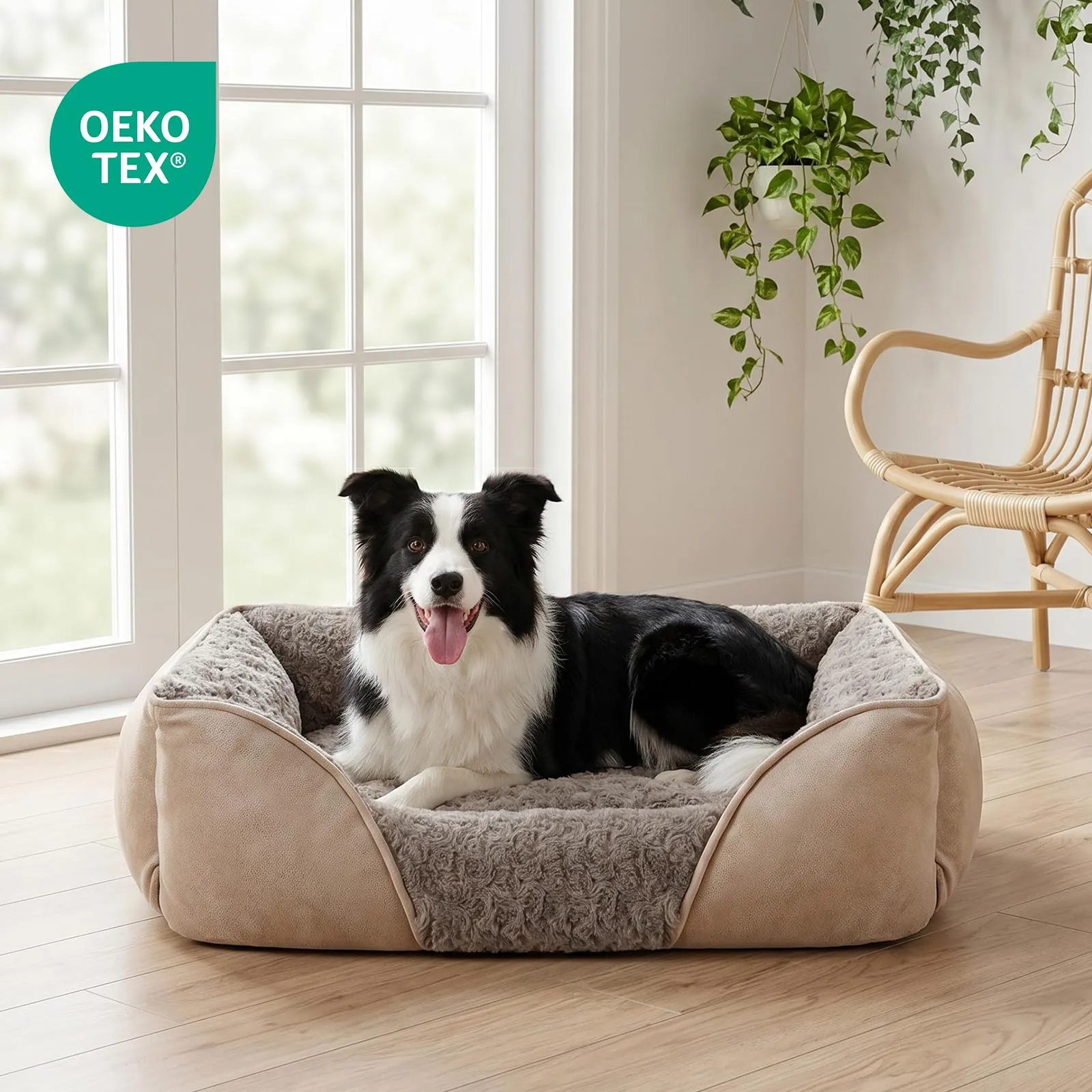JOEJOY Cuccia Cane Interno Lavabile, 63x53x20cm - immagine 8
