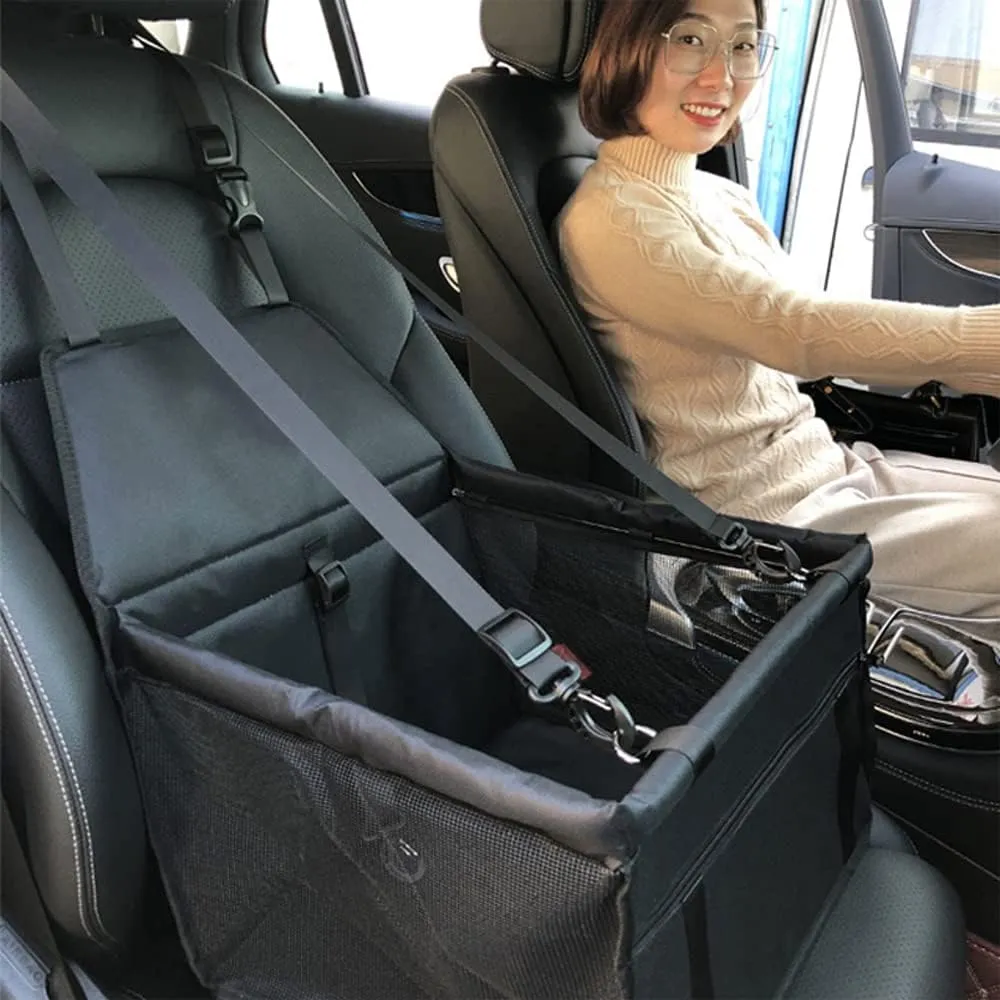 Gvolatee Seggiolino Auto per Cani e Gatti fino a 6 kg con Cintura di Sicurezza - immagine 4