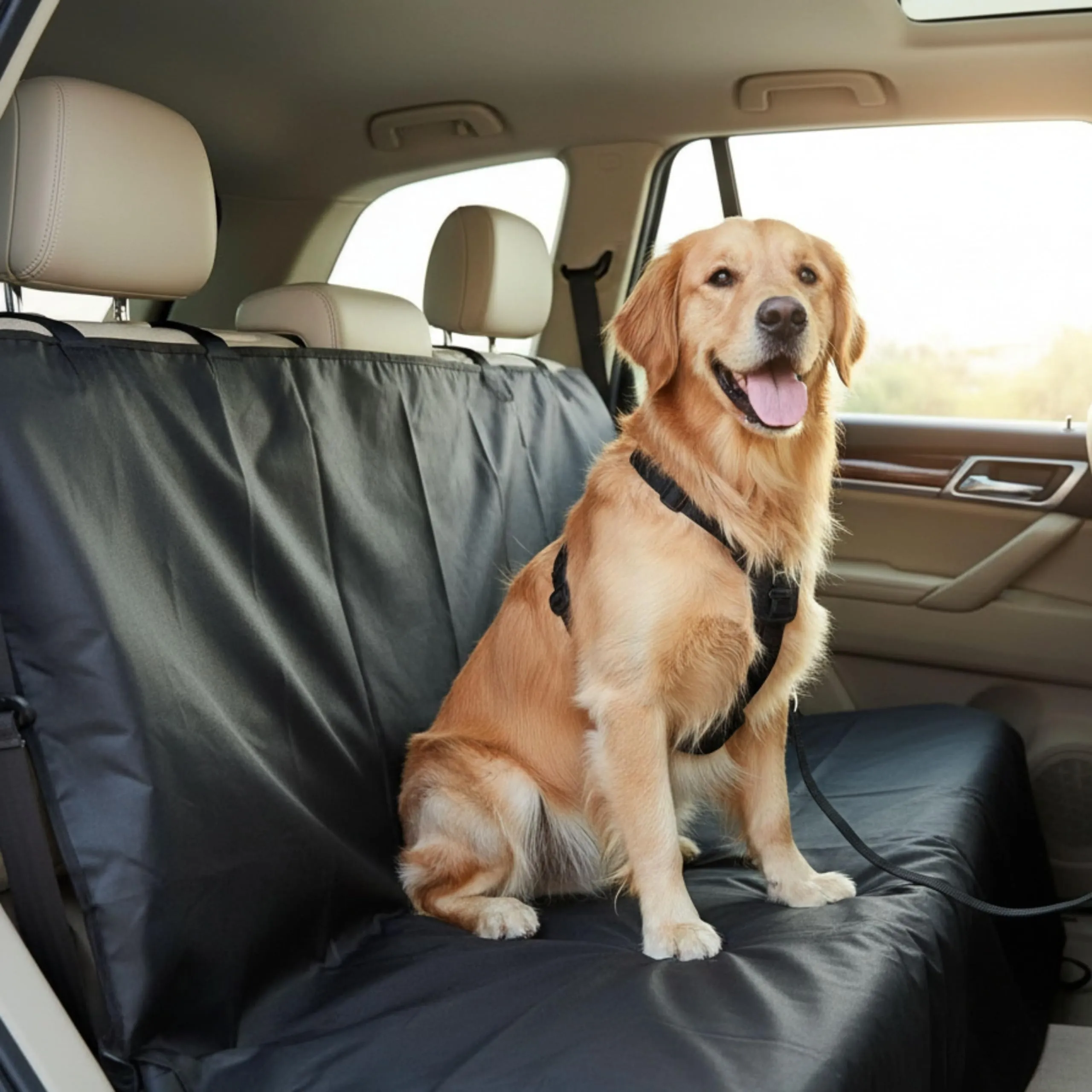 YASTA Coprisedile Auto per Cani, 140x130 cm, Telo Sedili Posteriori - immagine 6