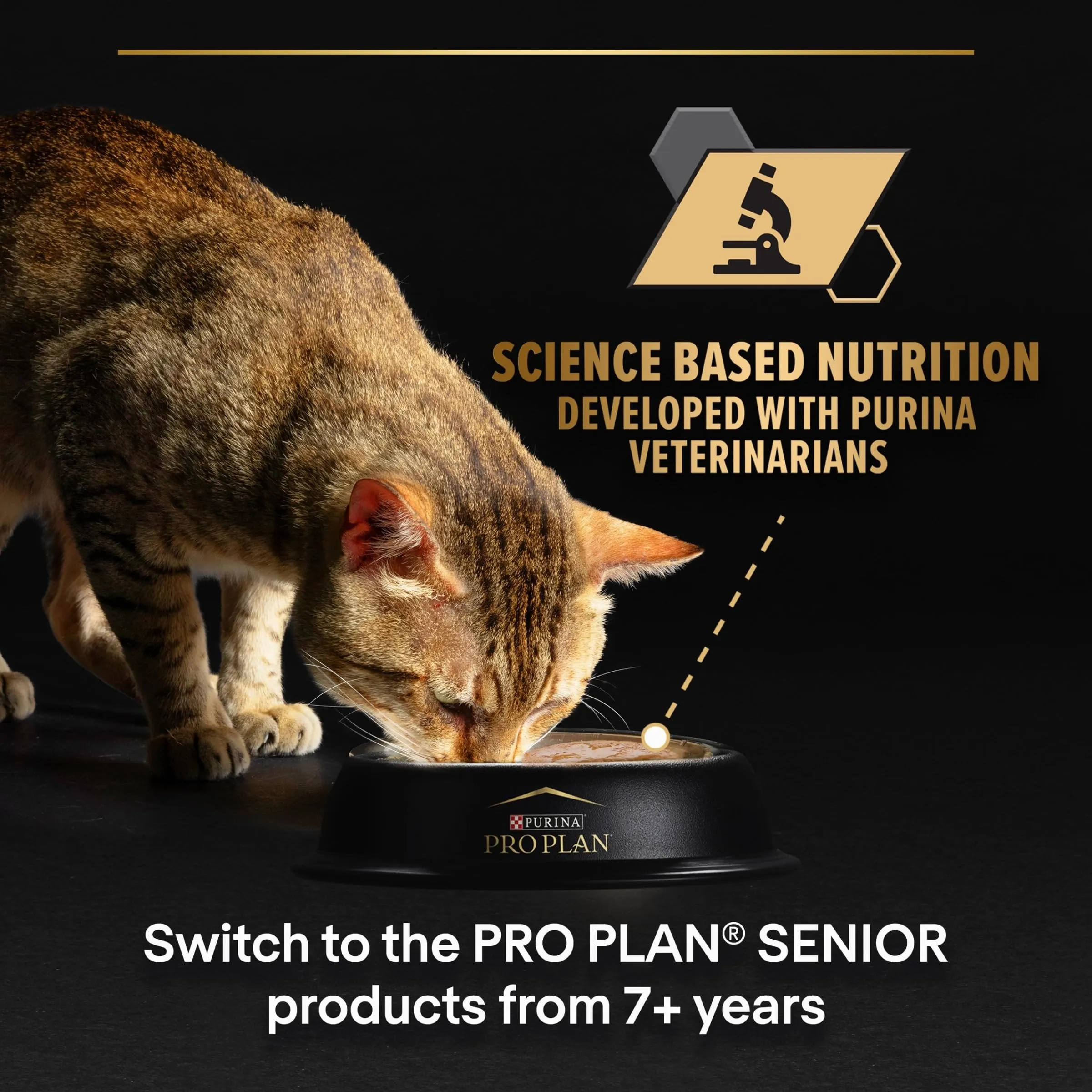 Purina Pro Plan Sterilised 7+ Senior Tacchino, Patè in Salsa per Gatti, 4x85 g - immagine 3