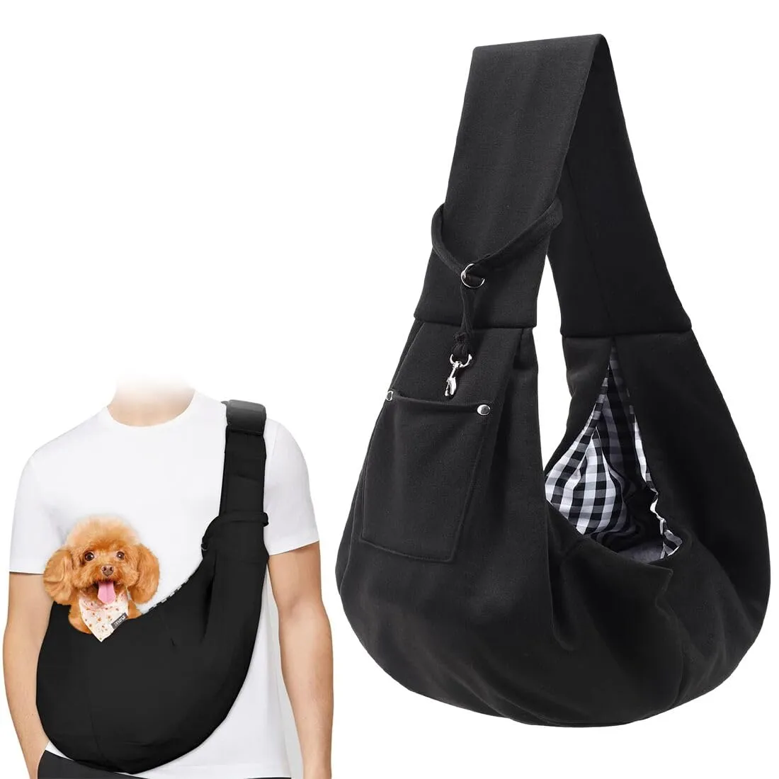LAKPYN Borsa da Viaggio per Cani e Gatti fino a 7.5 kg, Regolabile - immagine 1