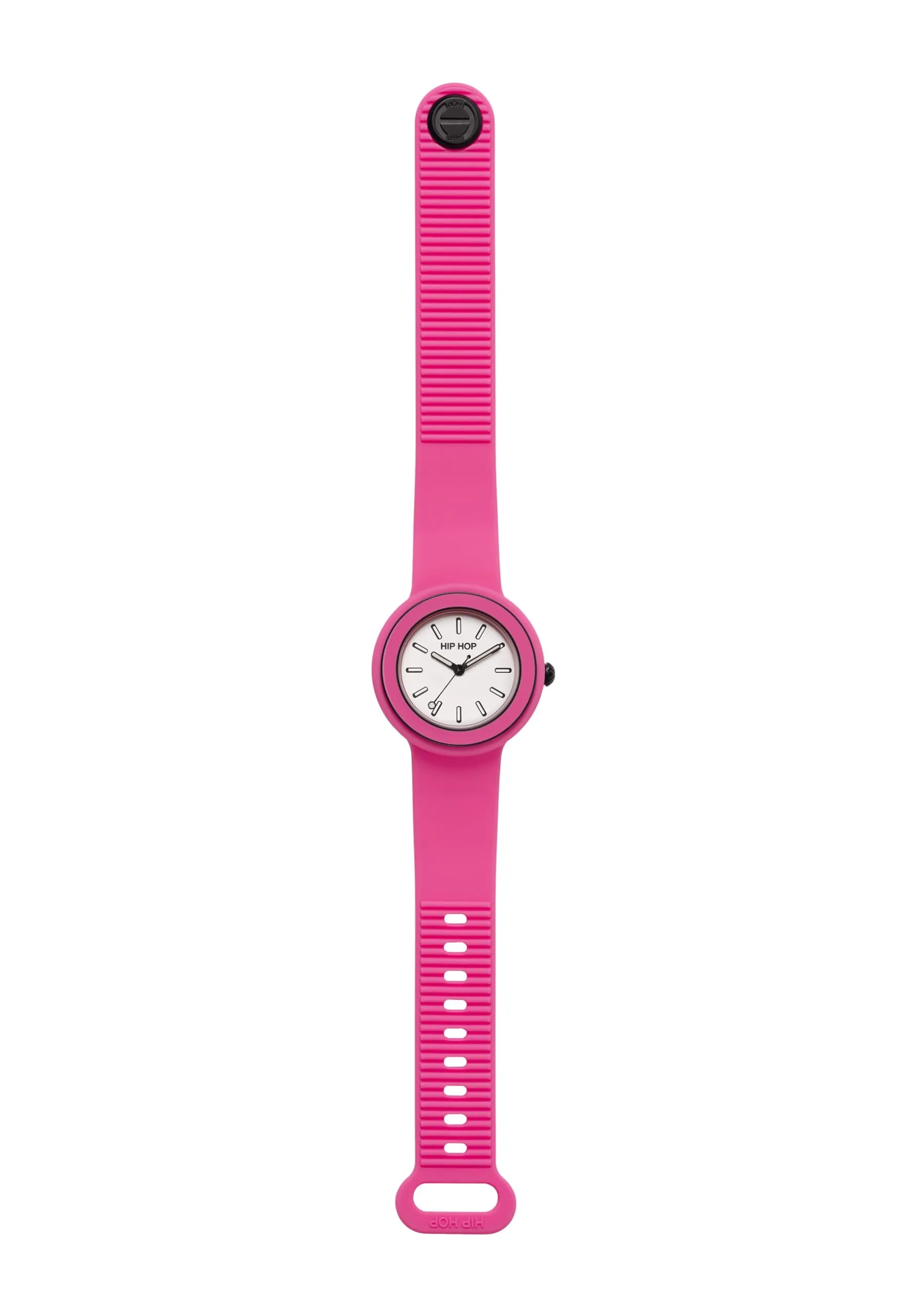 HIP HOP Hero.DOT Bezel Orologio Donna, Quadrante Sketch con Indici Luminosi, Cinturino in Silicone Eco-Friendly, Cassa 34 mm, Resistente all'Acqua - immagine 3