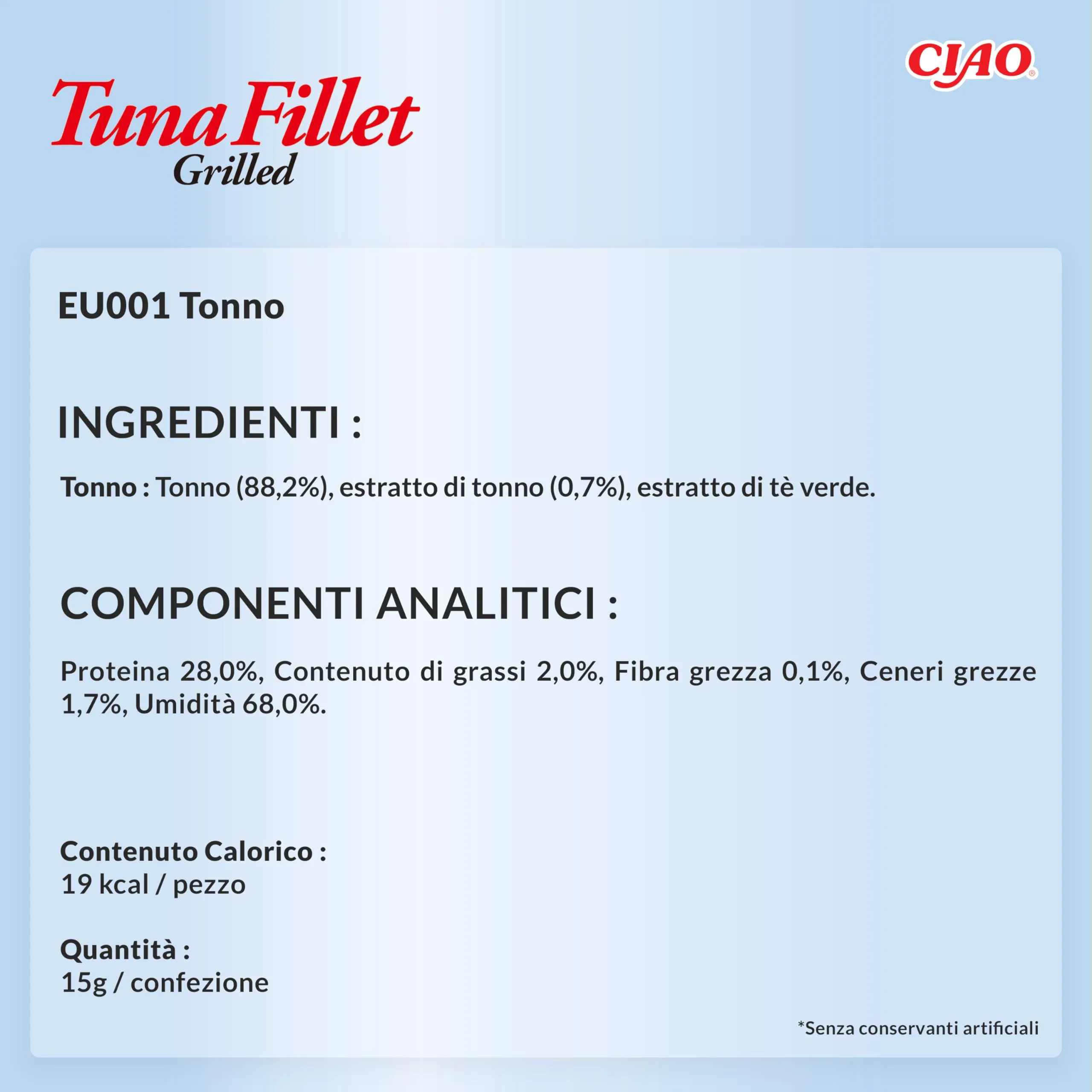 Inaba Filetti di Tonno Grigliato per Gatti in Brodo, 12 x 15g - immagine 7