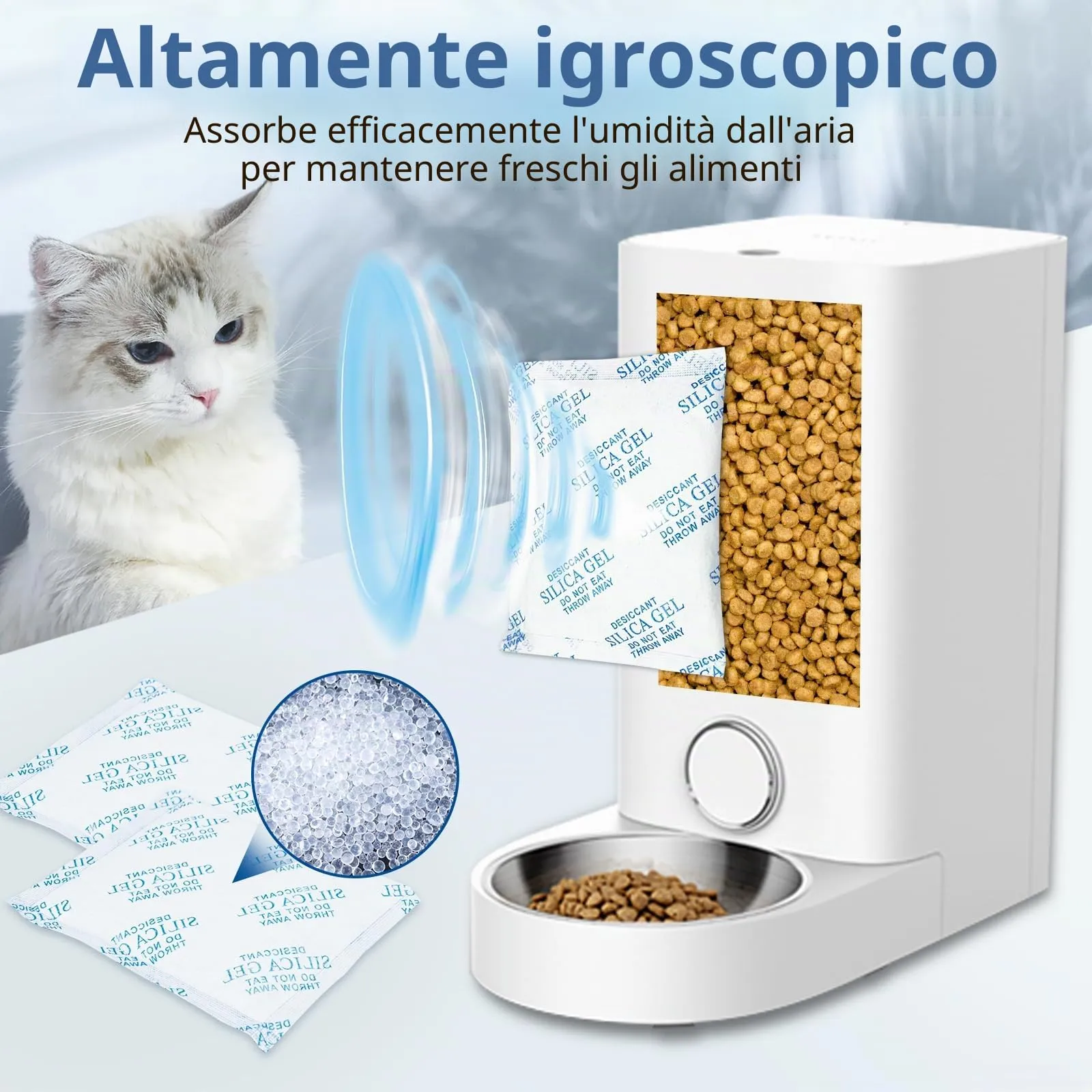 Haliya Essiccanti per Petkit Freshelement Mini, Confezione da 14 pezzi - immagine 6