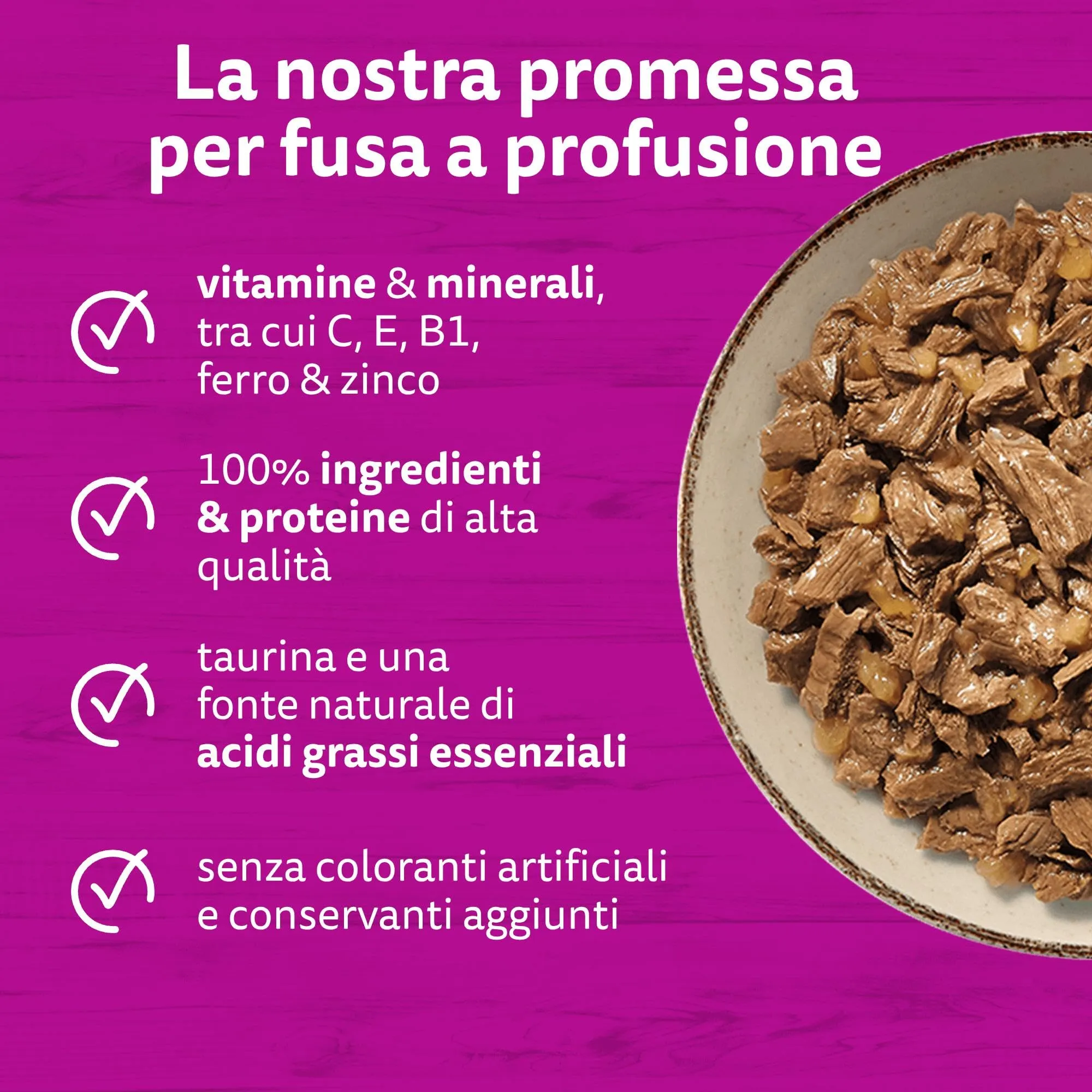 Whiskas Pure Delight Cibo Umido in Gelatina per Gatti Adulti Selezione Delicata 4x85g, confezione da 13 - immagine 4