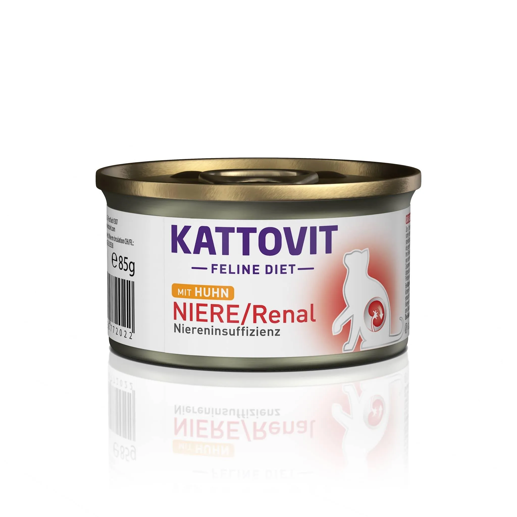 Kattovit Feline Dieta Renale Pollo, 85 g - 12 pezzi - immagine 2