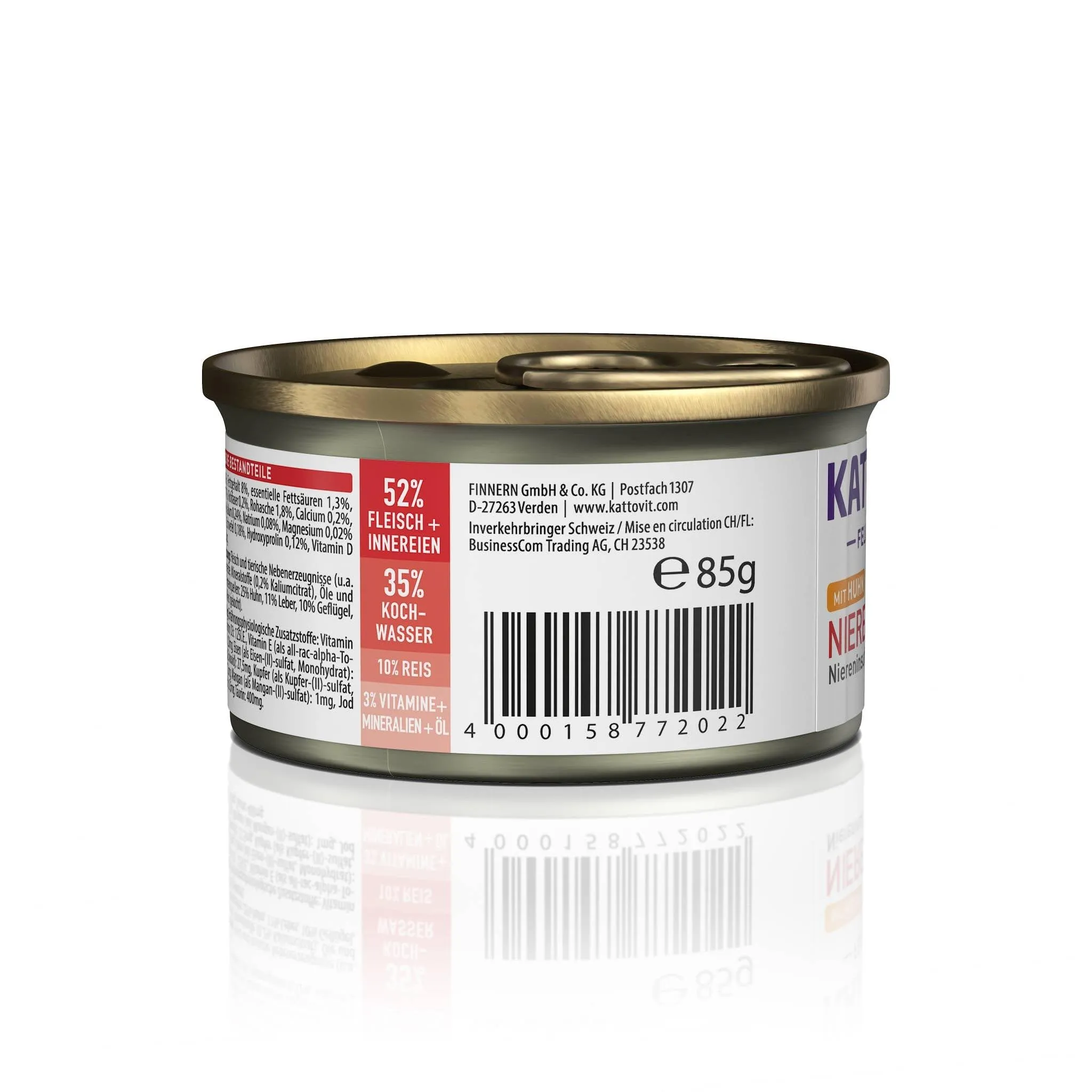 Kattovit Feline Dieta Renale Pollo, 85 g - 12 pezzi - immagine 5