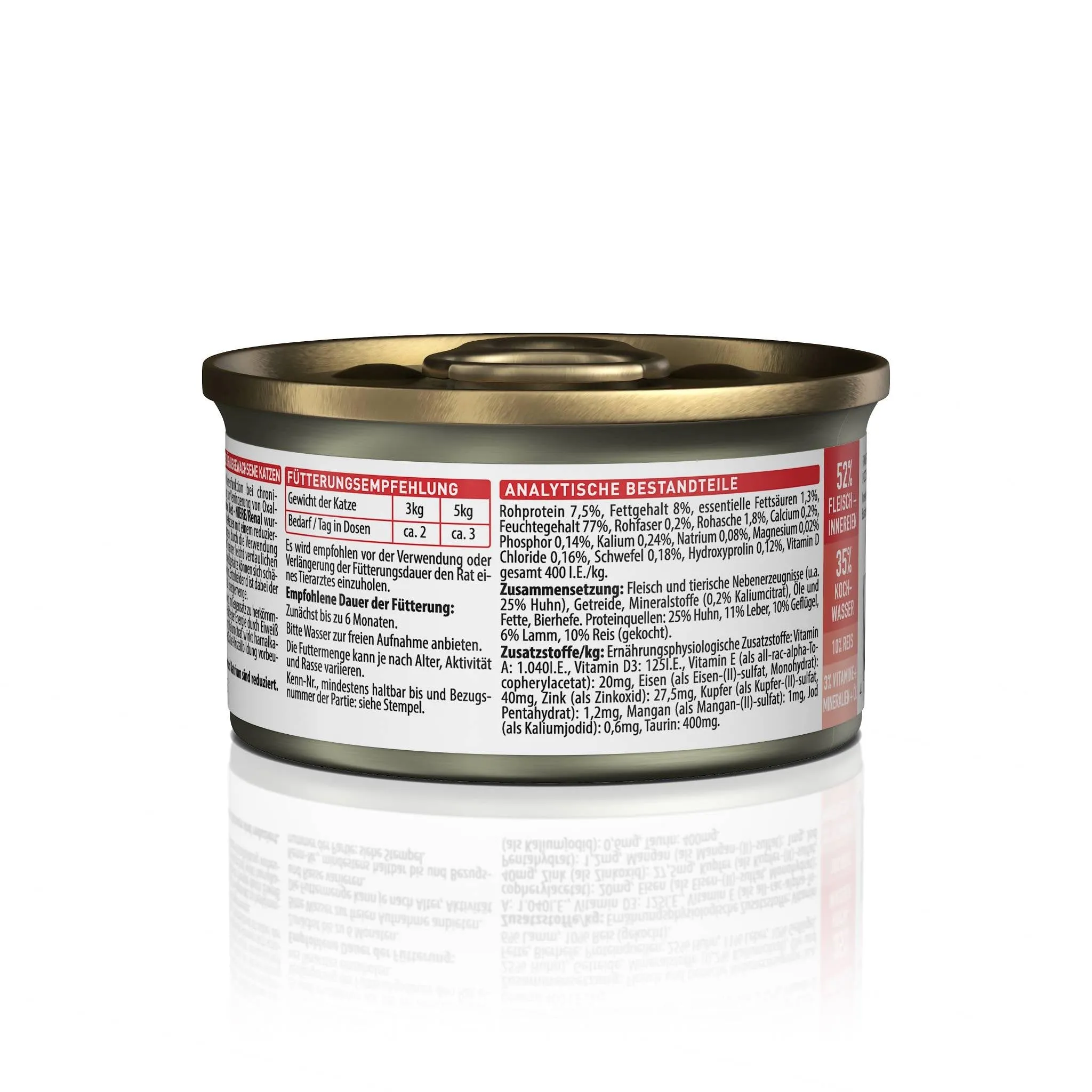 Kattovit Feline Dieta Renale Pollo, 85 g - 12 pezzi - immagine 6
