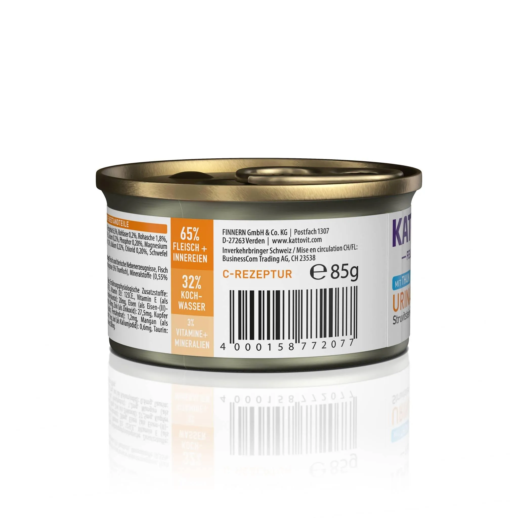 Kattovit Cibo Umido Urinario per Gatti al Tonno, 12 x 85 g - immagine 7