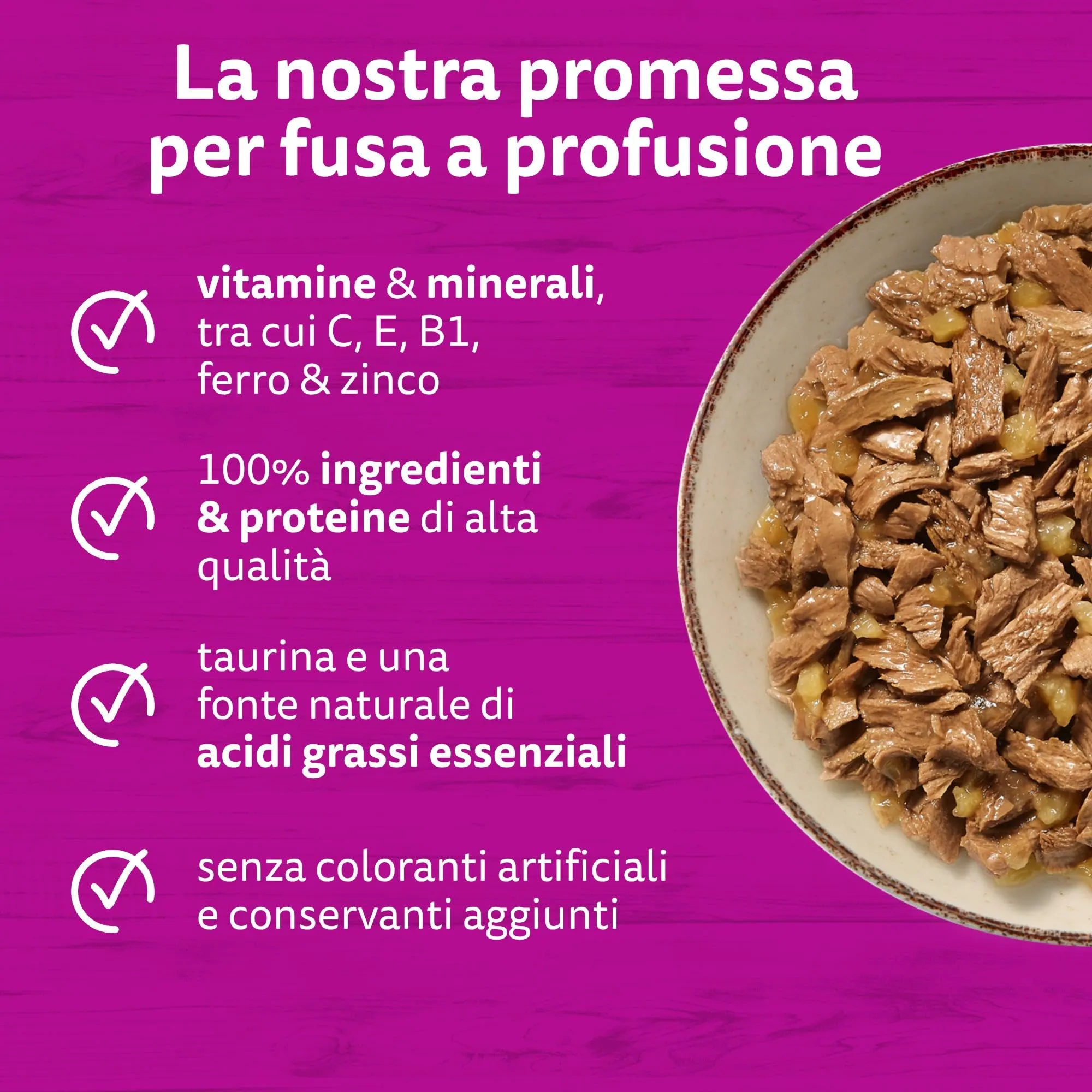 Whiskas Pure Delight Cibo Umido in Gelatina per Gatti Adulti, Bocconcini di Pesce, 4x85g, Confezione da 13 - immagine 4