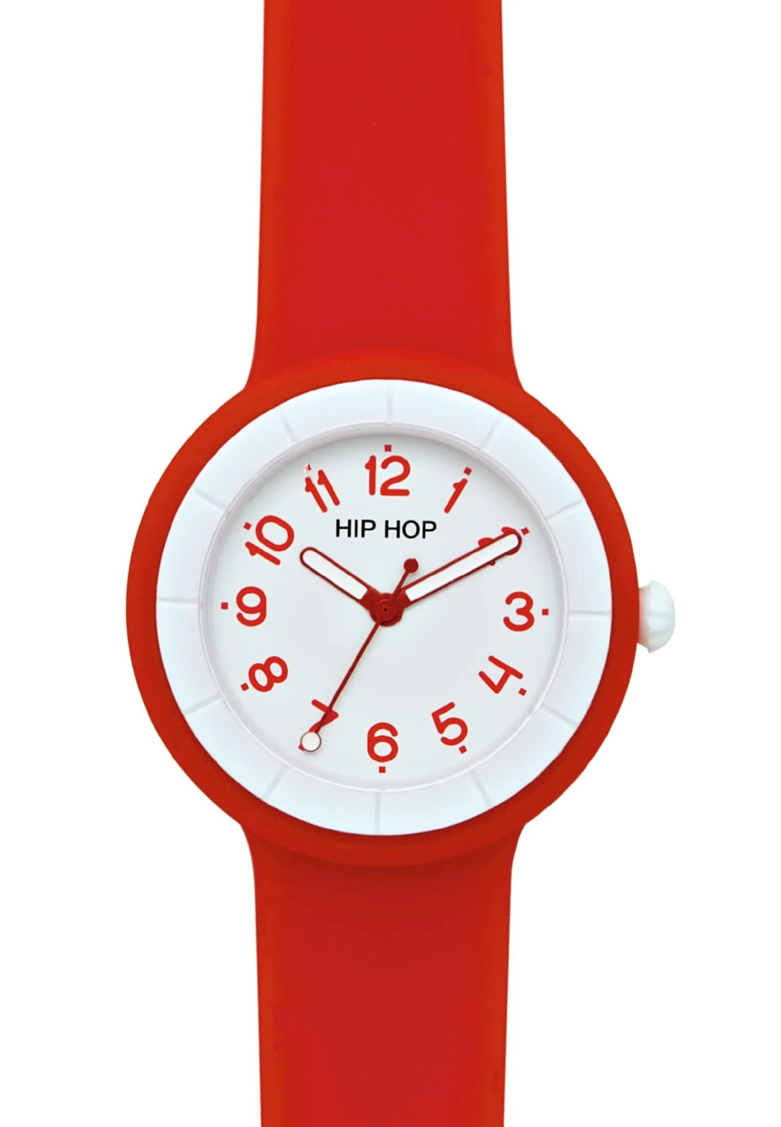 HIP HOP Hero.Dot Orologio Donna Poppy Red, Cinturino in Silicone Soft Touch Intercambiabile, Cassa 34 mm, Movimento al Quarzo, Rosso - immagine 2
