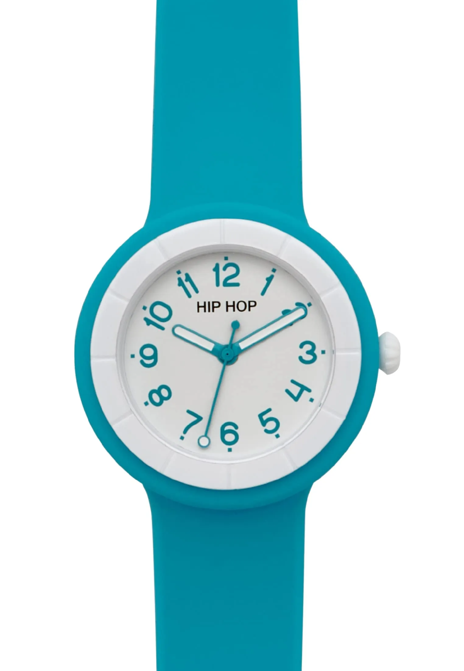 Hip Hop Numbers Collection Orologio Donna Serenity, Cassa 32 mm, Cinturino in Silicone Intercambiabile, Lilla - immagine 2