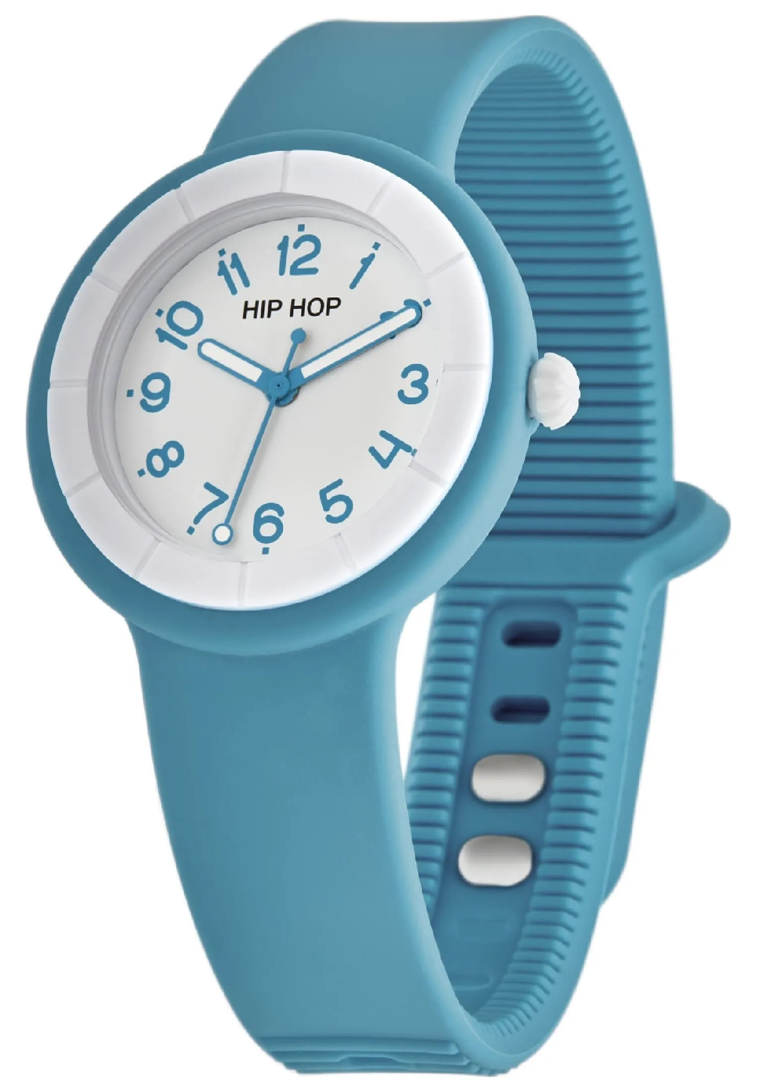 Hip Hop Numbers Collection Orologio Donna Serenity, Cassa 32 mm, Cinturino in Silicone Intercambiabile, Lilla - immagine 3