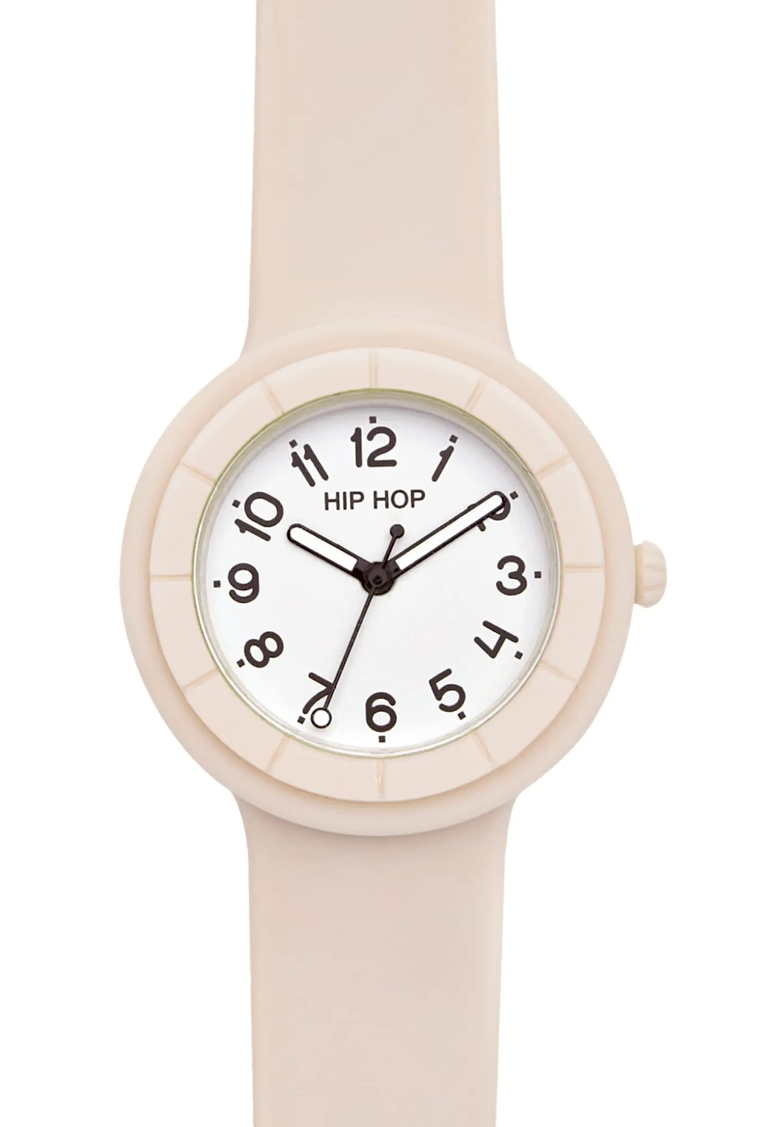 HIP HOP Hero.Dot Orologio Donna Ballet, Cassa 34 mm, Cinturino in Silicone Soft Touch Intercambiabile, Color Cipria - immagine 2