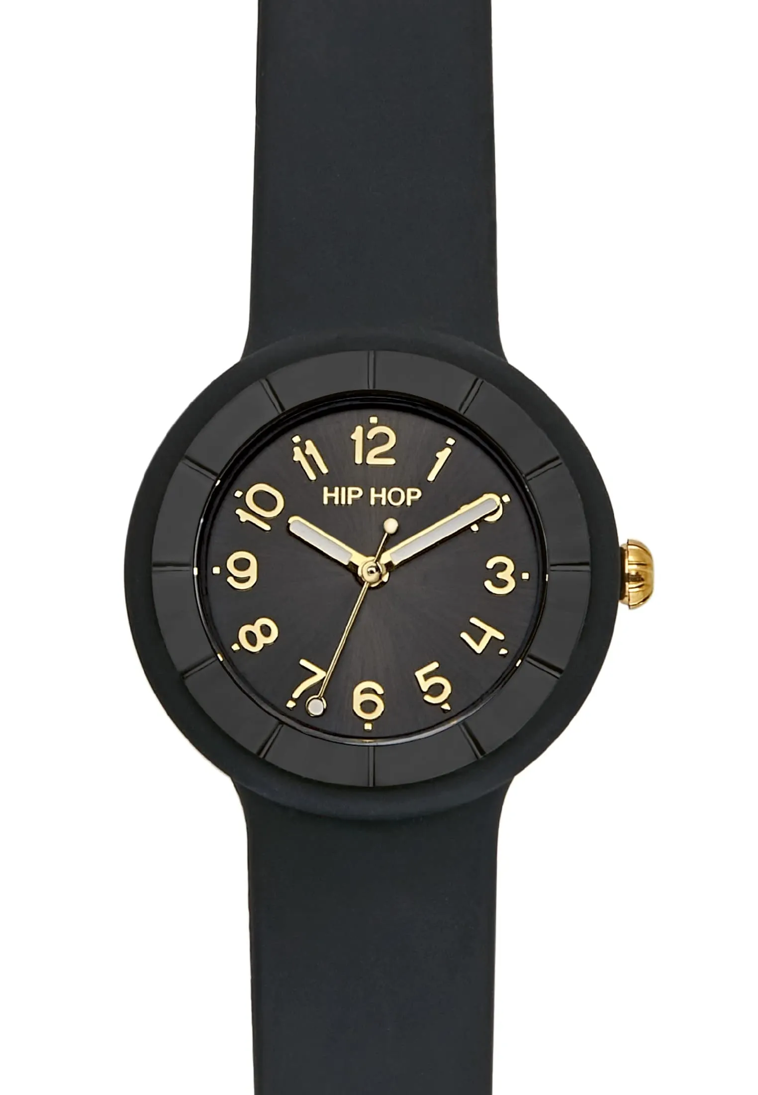 Hip Hop Hero.Dot Orologio Donna in Silicone, Nero, HWU1119 - immagine 2
