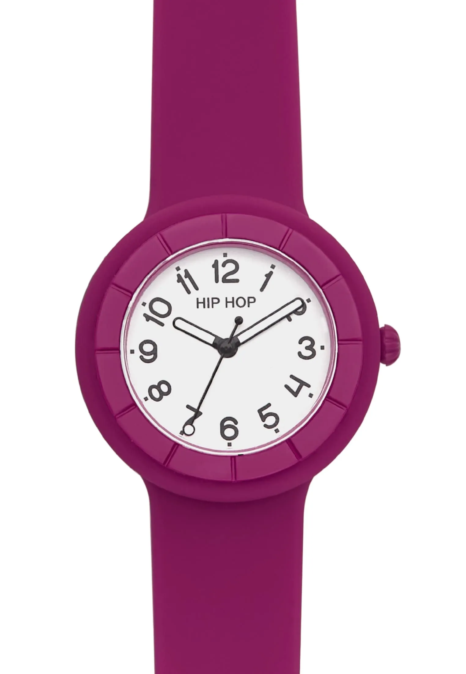 HIP HOP Hero.Dot Orologio Donna Pink Flamengo, Cinturino in Silicone Intercambiabile, Cassa 34 mm, Movimento al Quarzo, Color Fucsia - immagine 2