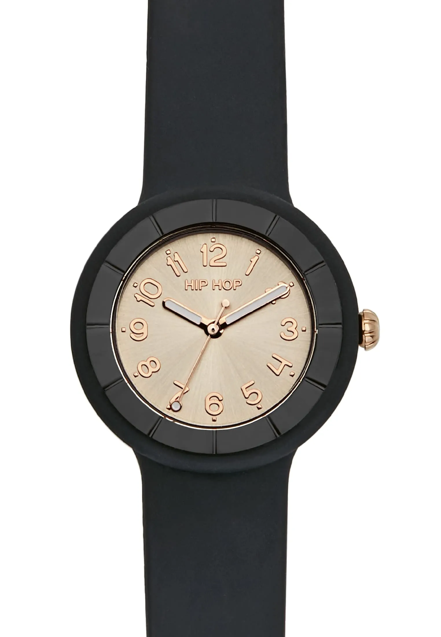 Hip Hop Hero.Dot Orologio Donna Rose Night, Cinturino in Silicone Soft Touch Intercambiabile, Cassa 34 mm, Movimento al Quarzo - immagine 2