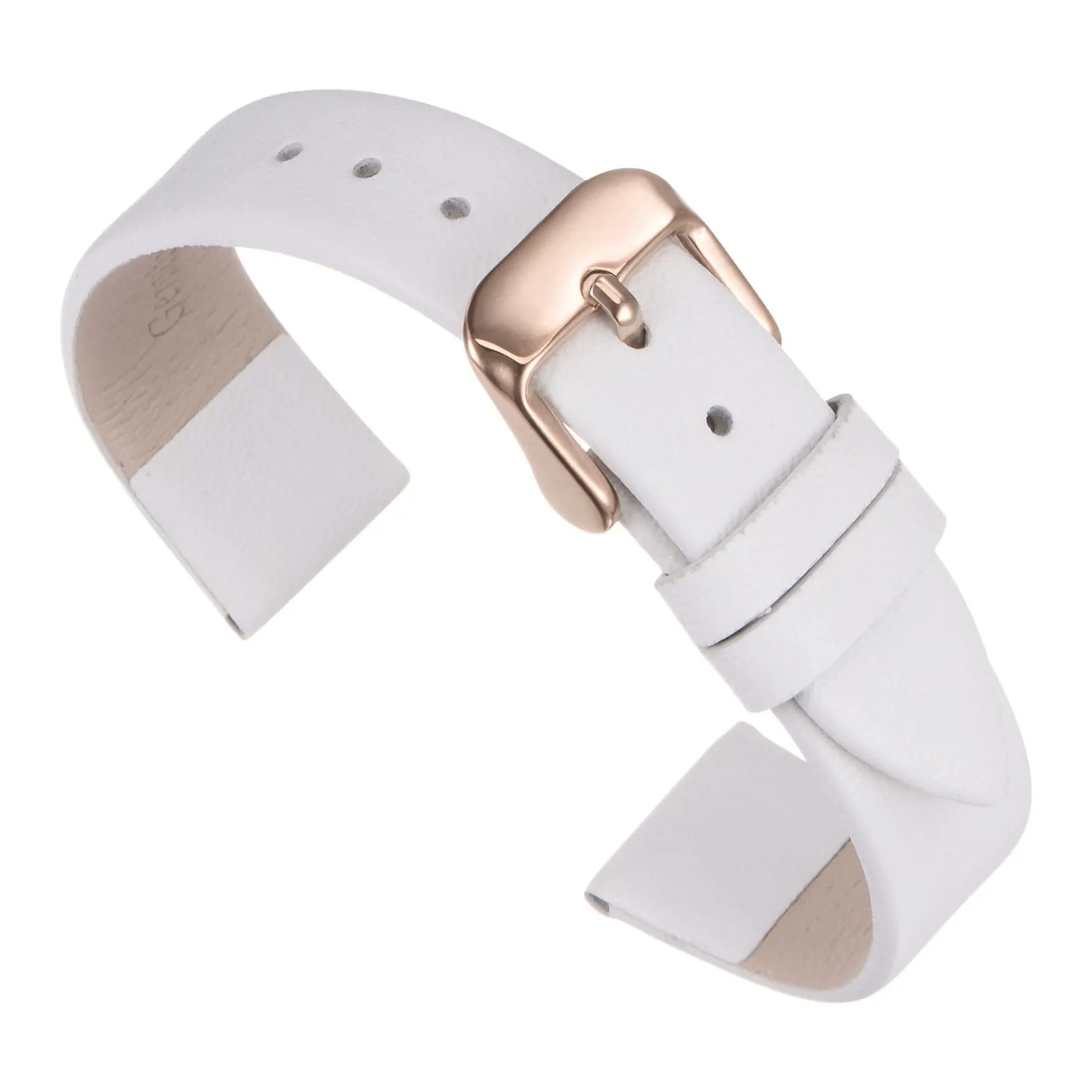 QUARKZMAN Cinturino Orologio Bianco 22mm per Uomini - immagine 1