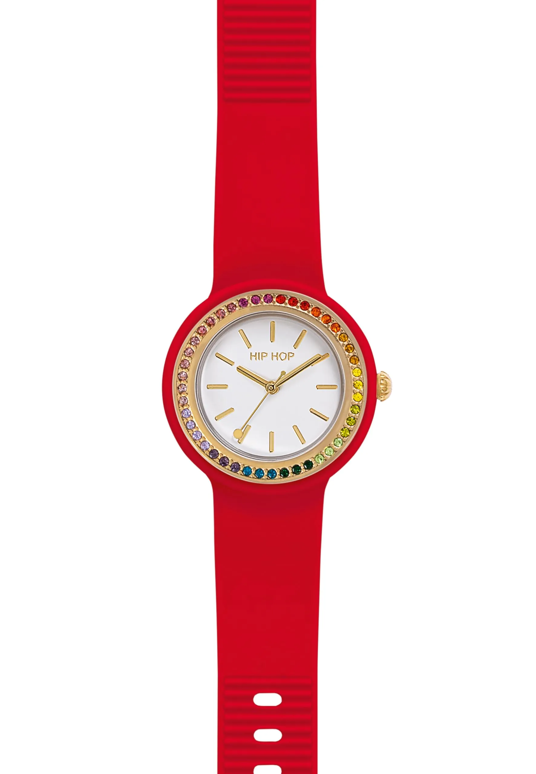 Hip Hop Hero.DOT Bezel Orologio Donna, HWU1307, Cassa 34 mm, Cinturino in Silicone Eco-Friendly - immagine 2