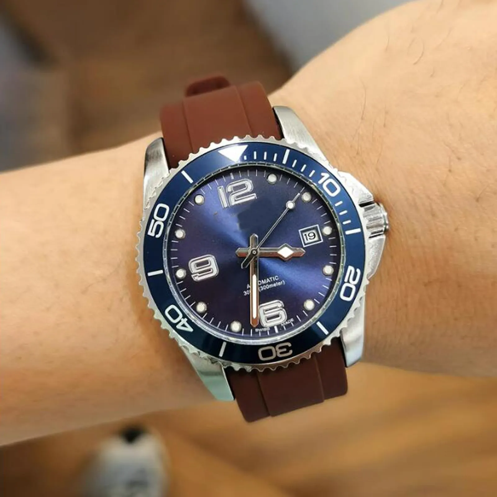 Niziruoup Cinturino in Silicone 20mm per Omega x Swatch Moonswatch Speedmaster - immagine 5