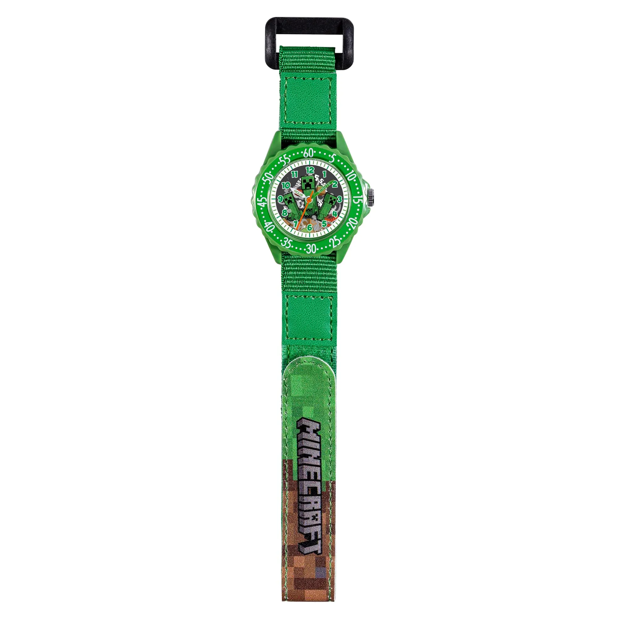Accutime Orologio Minecraft Time Teacher Verde MIN9036ARG - immagine 2