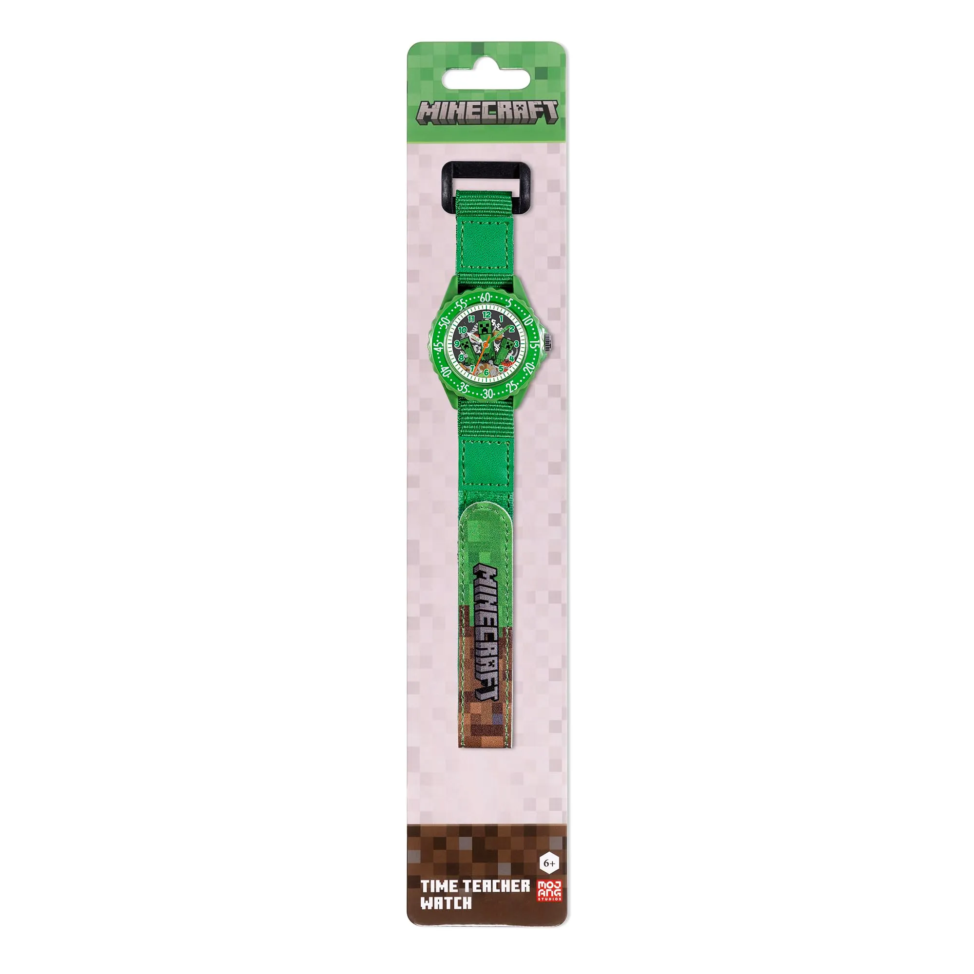 Accutime Orologio Minecraft Time Teacher Verde MIN9036ARG - immagine 3