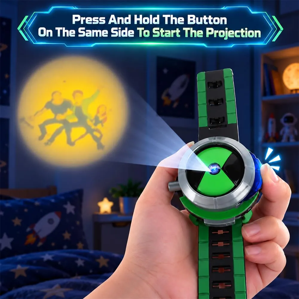 SGZIOO Orologio Proiettore Ben Ten Omnitrix, 30 Immagini - immagine 3