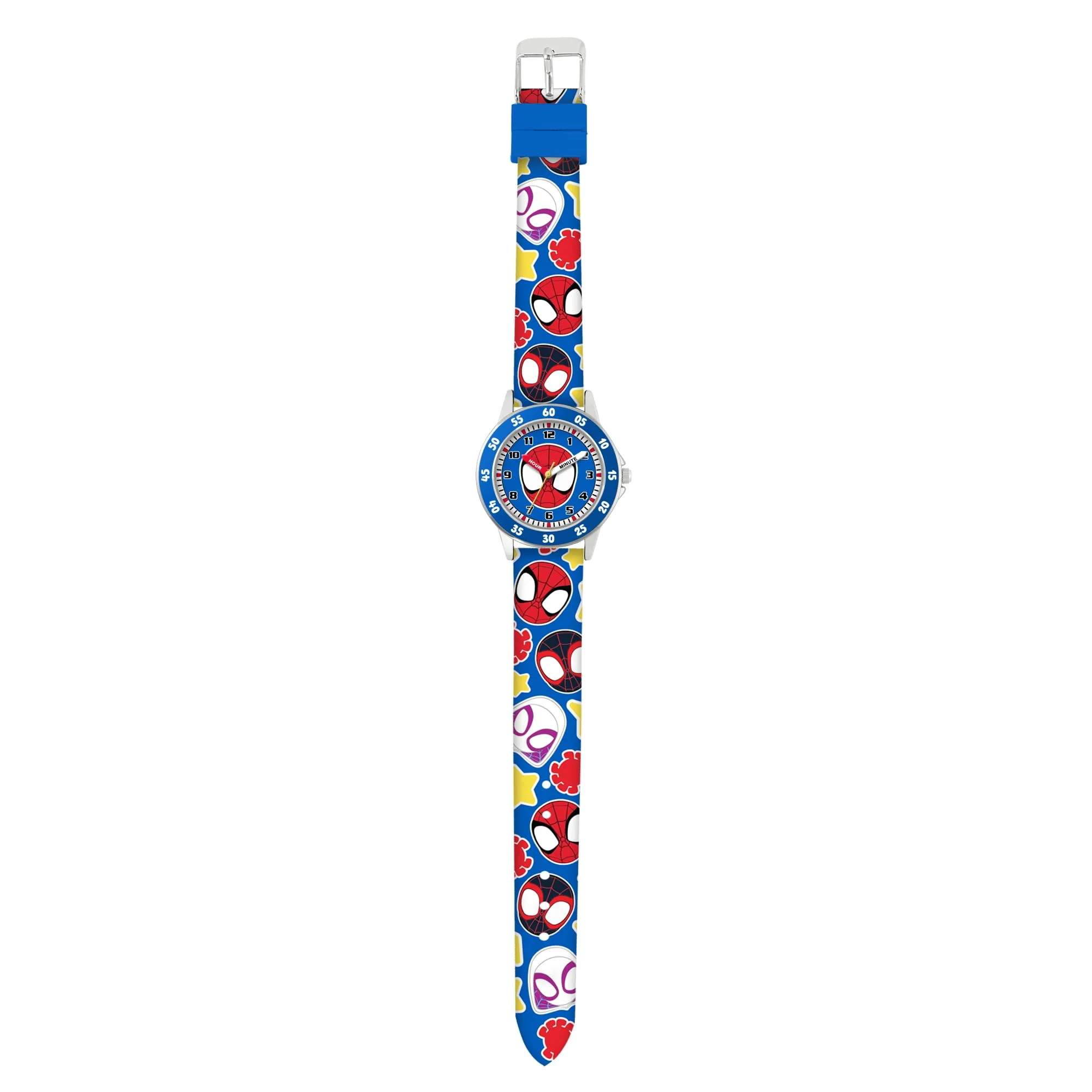 Tikkers Spidey Amazing Friends Orologio di apprendimento dell'ora in silicone SPF9003 - immagine 2