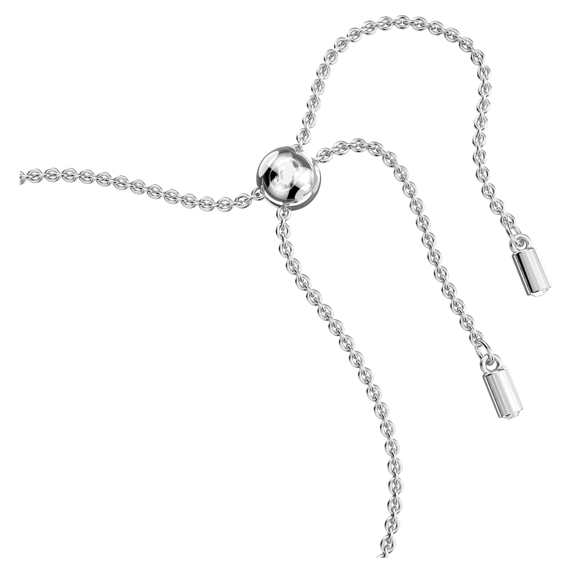 Swarovski Imber Emily Braccialetto, Cristalli Blu, Placcato Rodio - immagine 3