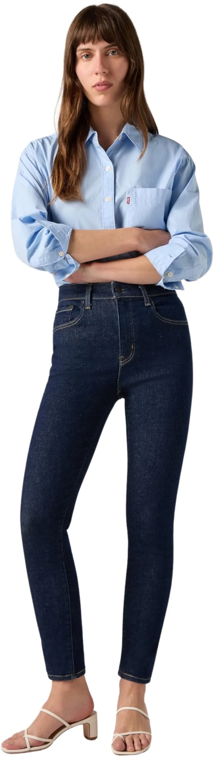Levi's 721 High Rise Skinny Jeans Donna, Tenacious Rinse, 34W / 32L - immagine 5