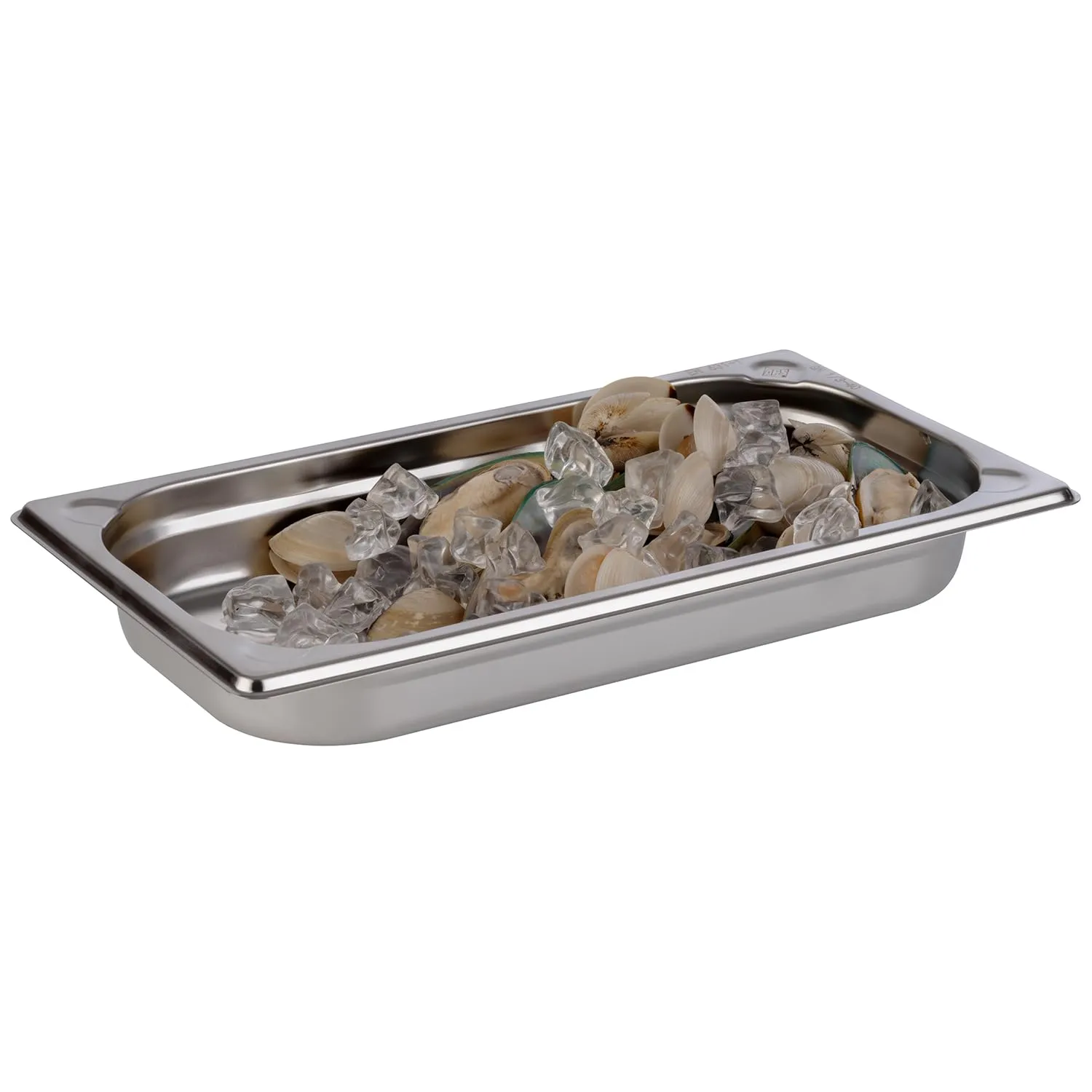 APS 81301 Contenitore GN 1/3, 32,5 x 17,6 x 40 mm, Acciaio Inox, 1,5 Litri - immagine 2