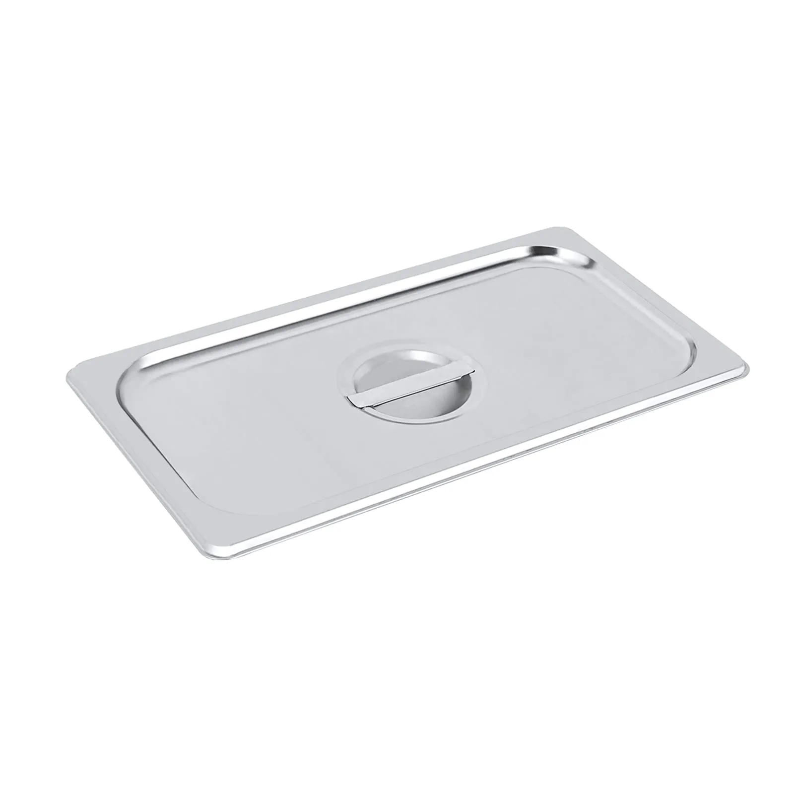 RjcdOPL Set di 4 vassoi GN 1/3 in acciaio inox, 5 l, 32,5 × 17,5 × 15 cm con coperchio - immagine 7