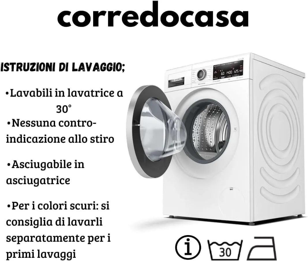 Corredocasa Runner e Tris Centrini 3 Pezzi in Misto Lino con Ricamo a Intaglio, Beige - immagine 5