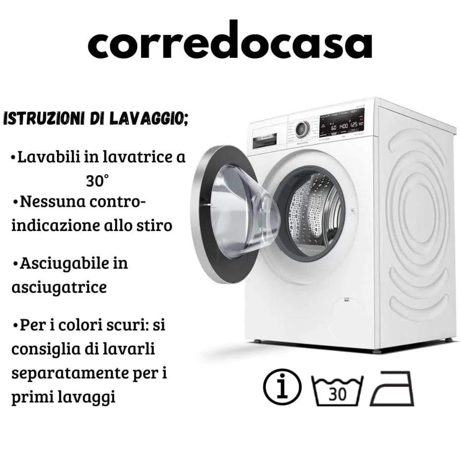 Corredocasa Runner e Set Centrini 3 Pezzi Ricamati a Intaglio Misto Lino, Grigio - immagine 6