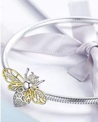 MariaFonte Charm Ape Regina in Argento 925 per Bracciali e Collane - immagine 2