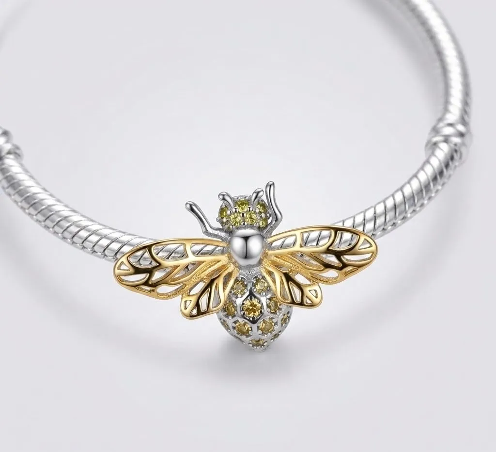 MariaFonte Charm Ape Regina in Argento 925 per Bracciali e Collane - immagine 4