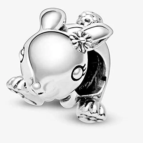 MariaFonte Charm Coniglio Portafortuna in Argento 925 per Bracciali e Collane - immagine 2