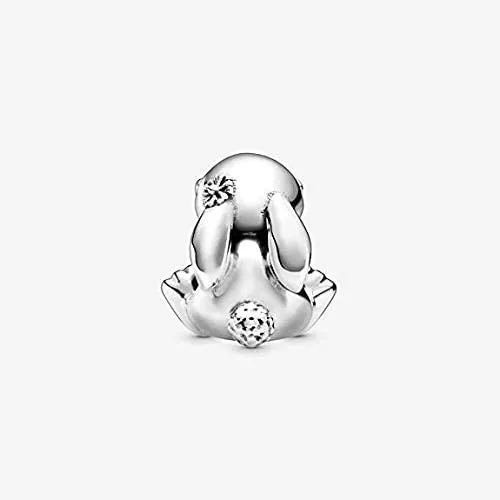 MariaFonte Charm Coniglio Portafortuna in Argento 925 per Bracciali e Collane - immagine 4