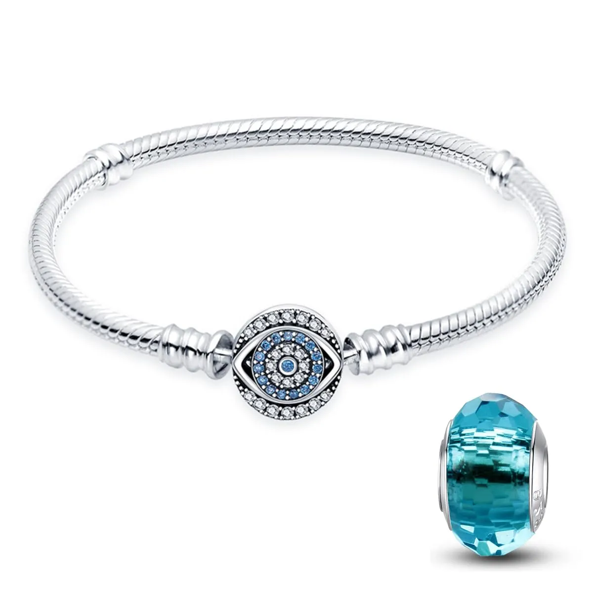 HappyStar Bracciale Donna in Argento Sterling 925 con Bead Charm - immagine 1