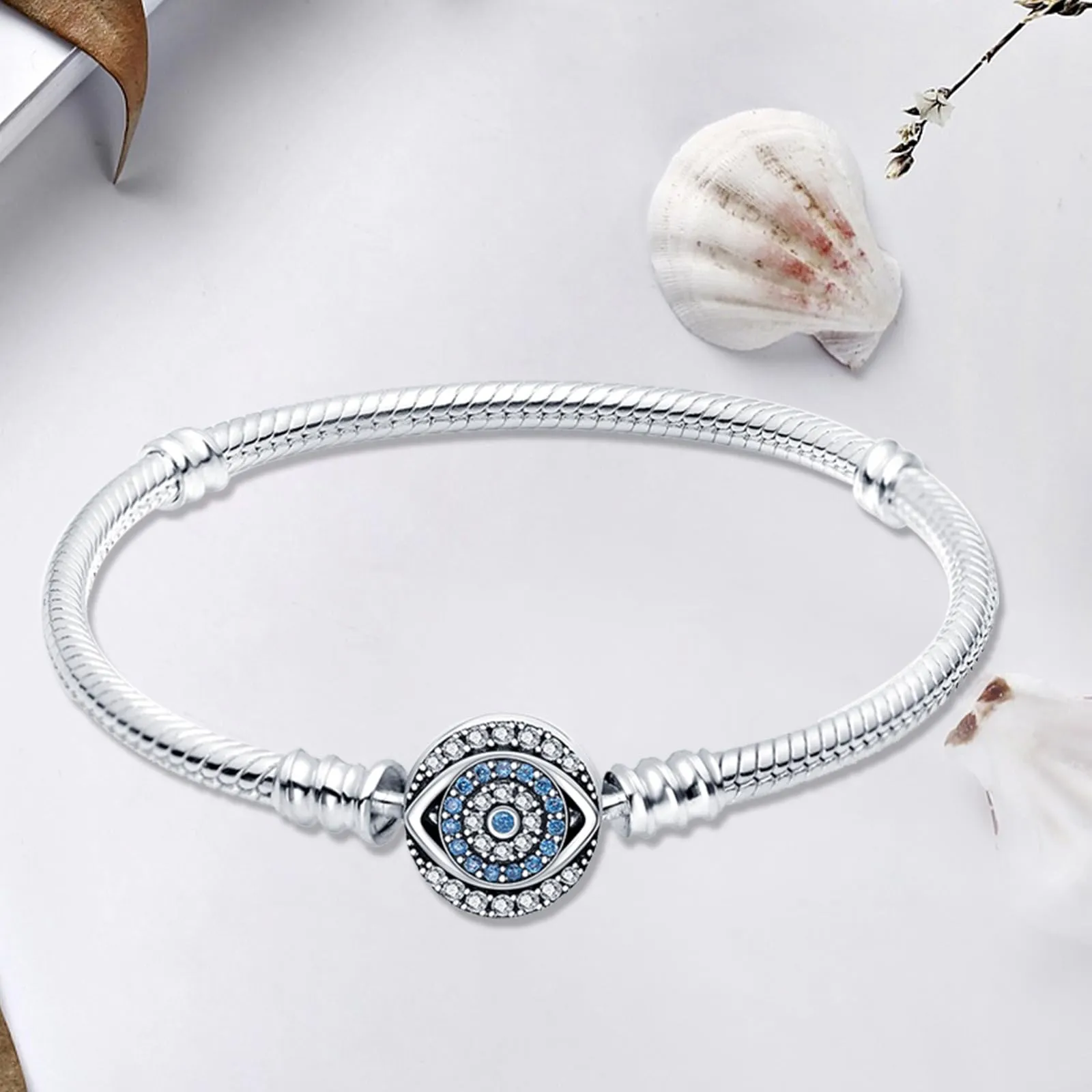 HappyStar Bracciale Donna in Argento Sterling 925 con Bead Charm - immagine 4
