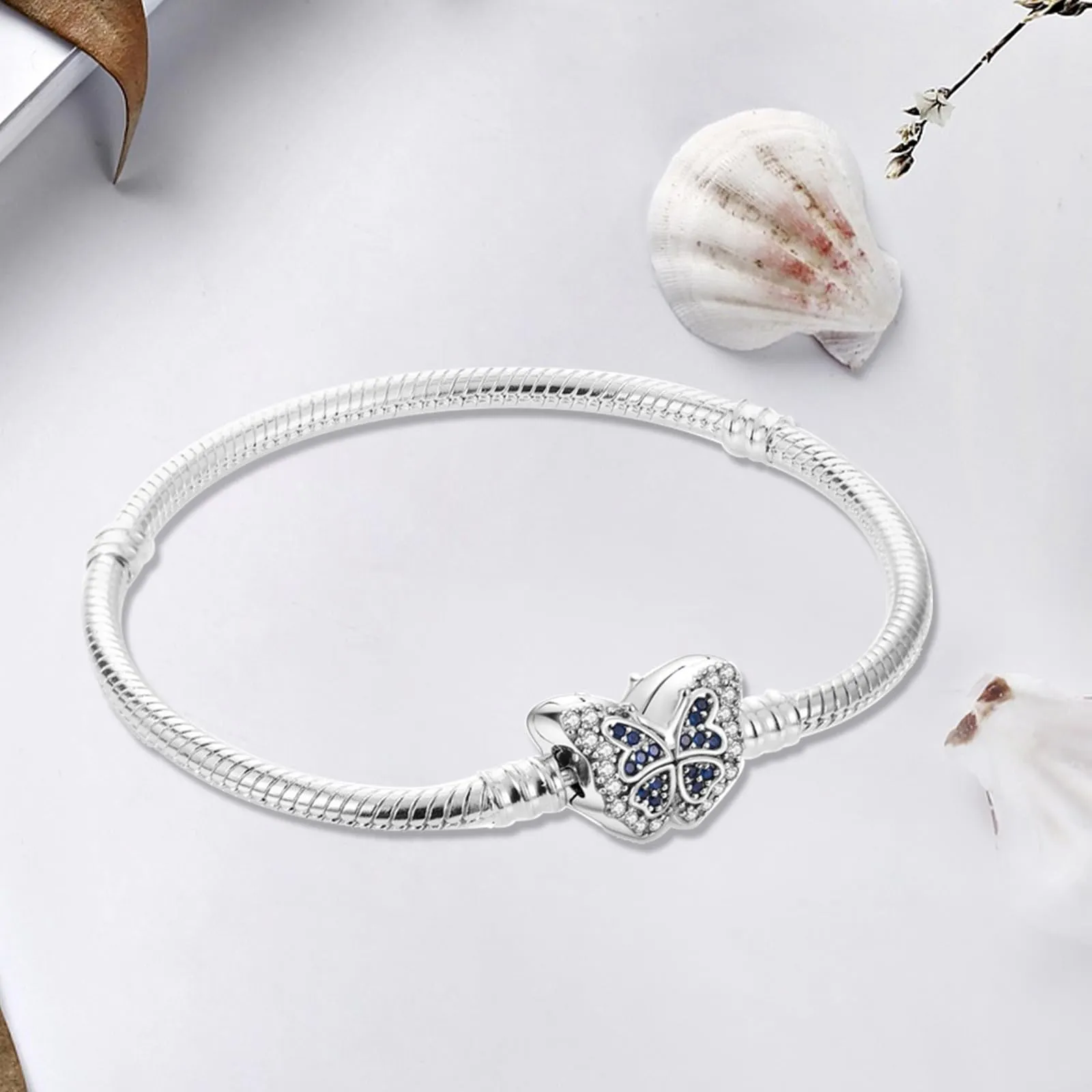 HappyStar Bracciale Donna in Argento Sterling 925 con Bead Charm - immagine 5