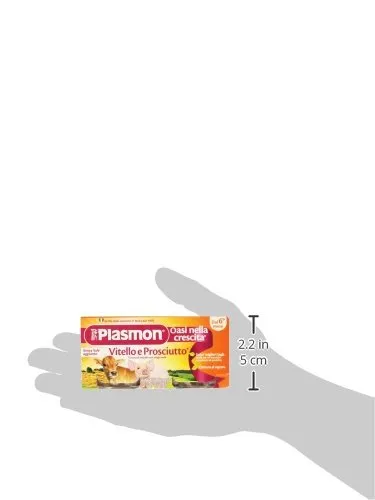 Plasmon Omogeneizzato Vitello Prosciutto 2x80g (Confezione da 5) - immagine 5