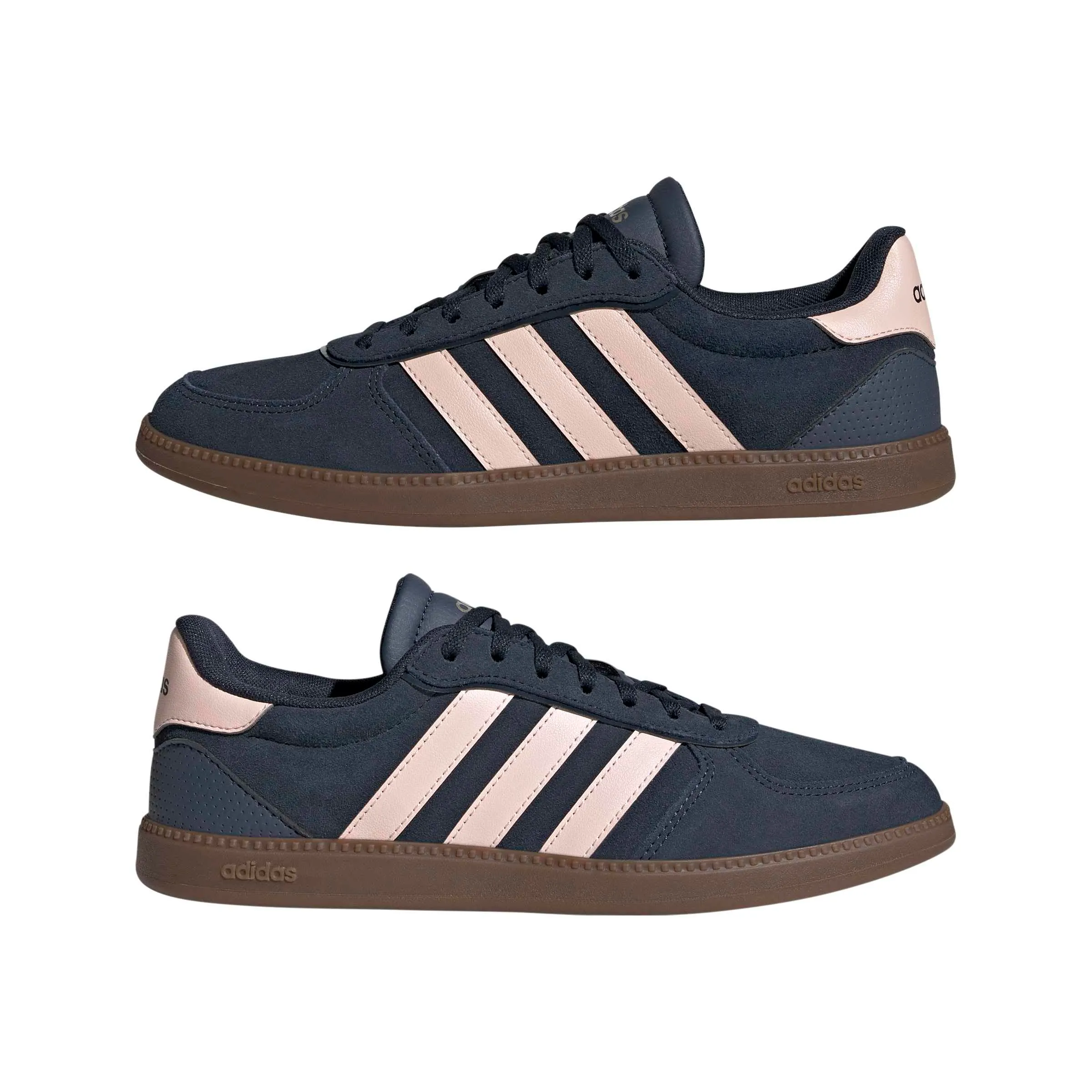 adidas Breaknet Sleek Shoes, Aurora Ink/Blush Pink/Ftwr White, 36 2/3 EU - immagine 7