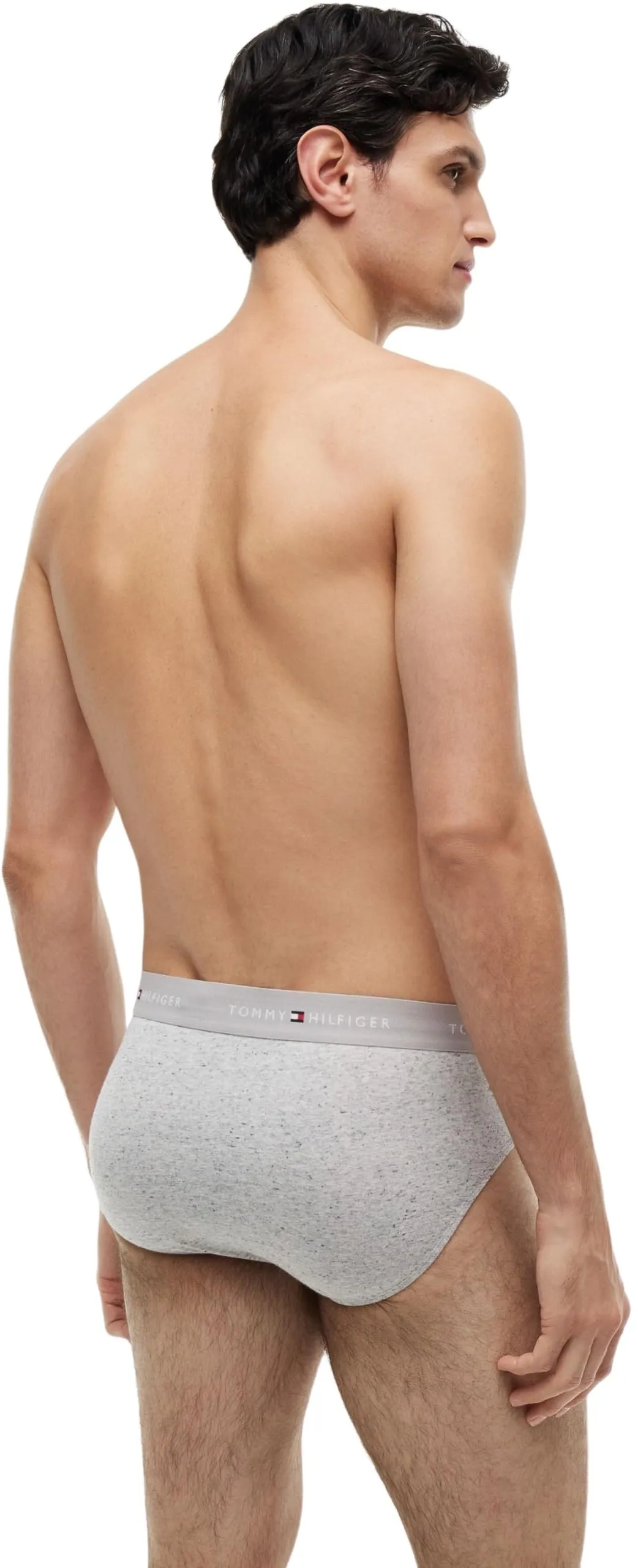 Tommy Hilfiger Slip da Uomo UM0UM03471, Pack da 3, Multicolore, L - immagine 2