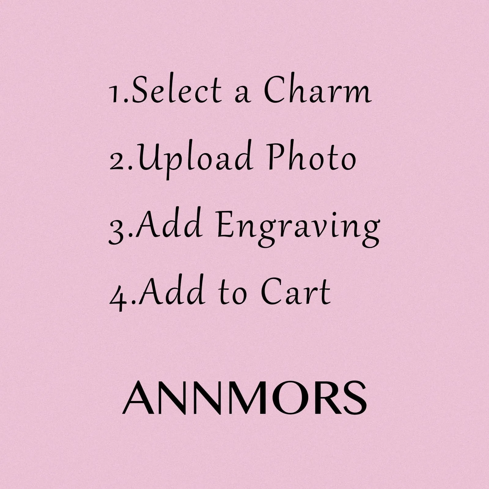 Annmors Family Love 925 Sterling Silver Personalized Photo Charm Bead for Women's Bracelet and Necklace - immagine 7