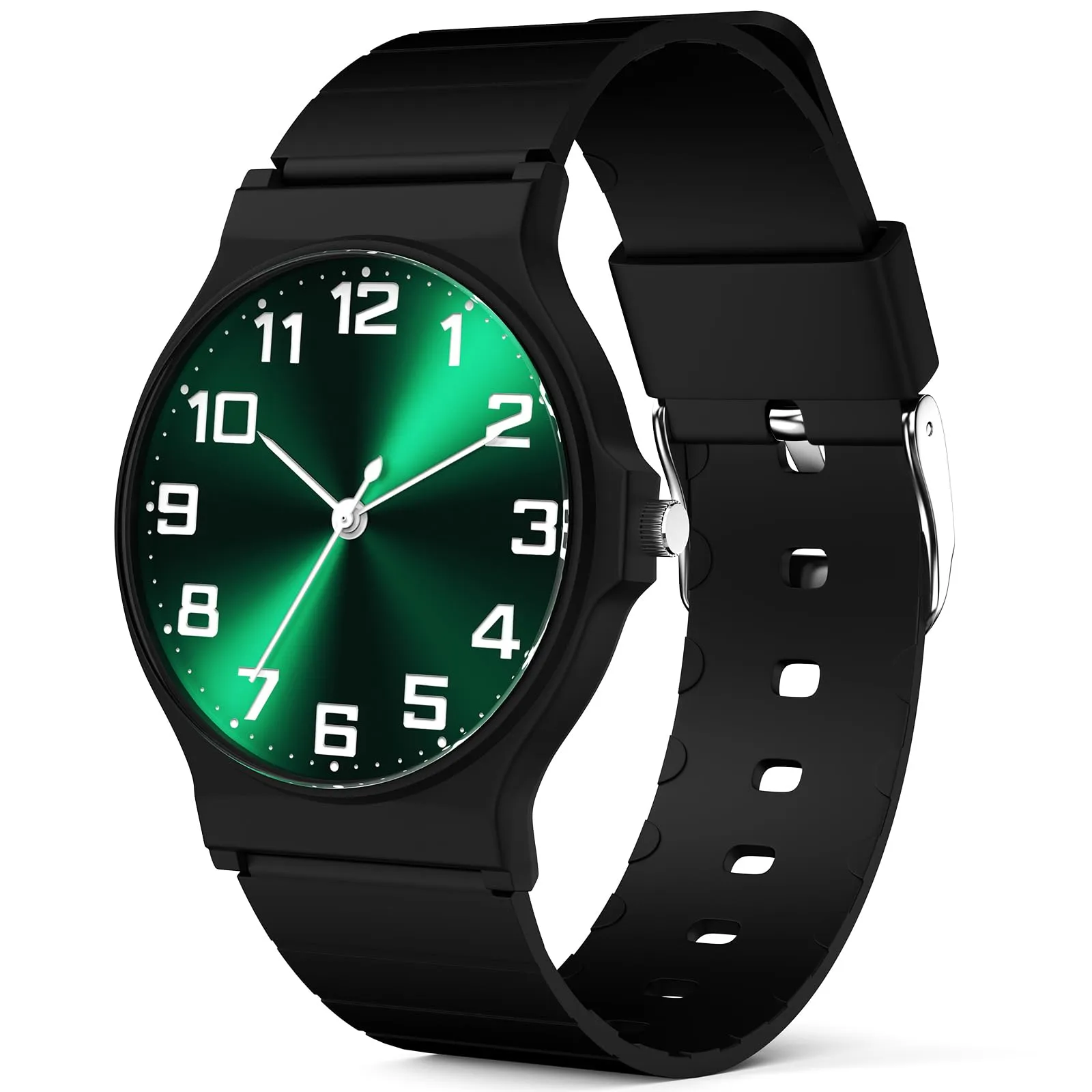 SOCICO Orologio Analogico Sportivo Impermeabile 30m per Bambini 5-15 Anni, Mimetizzazione, SOC-1010L - immagine 1