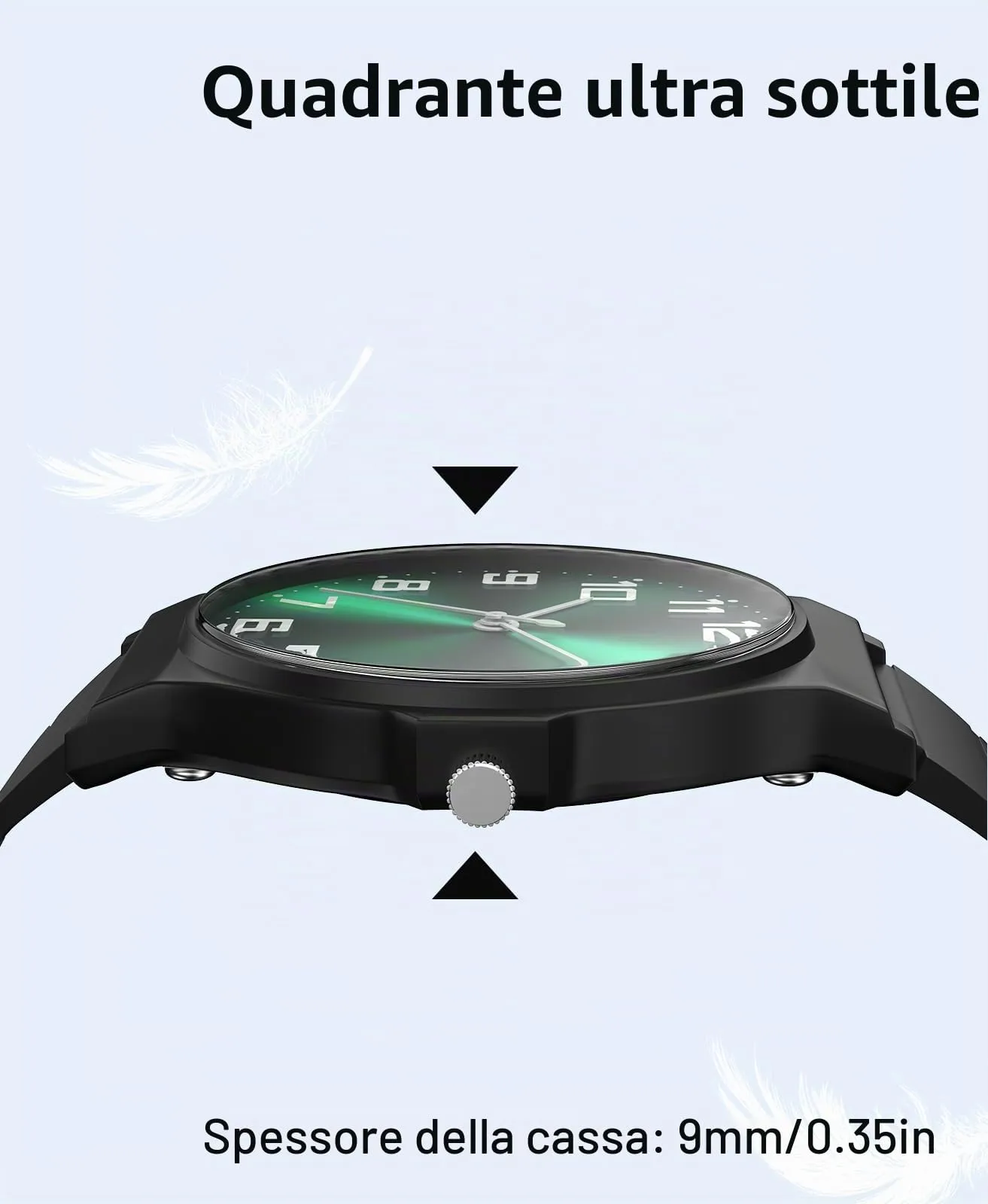 SOCICO Orologio Analogico Sportivo Impermeabile 30m per Bambini 5-15 Anni, Mimetizzazione, SOC-1010L - immagine 4