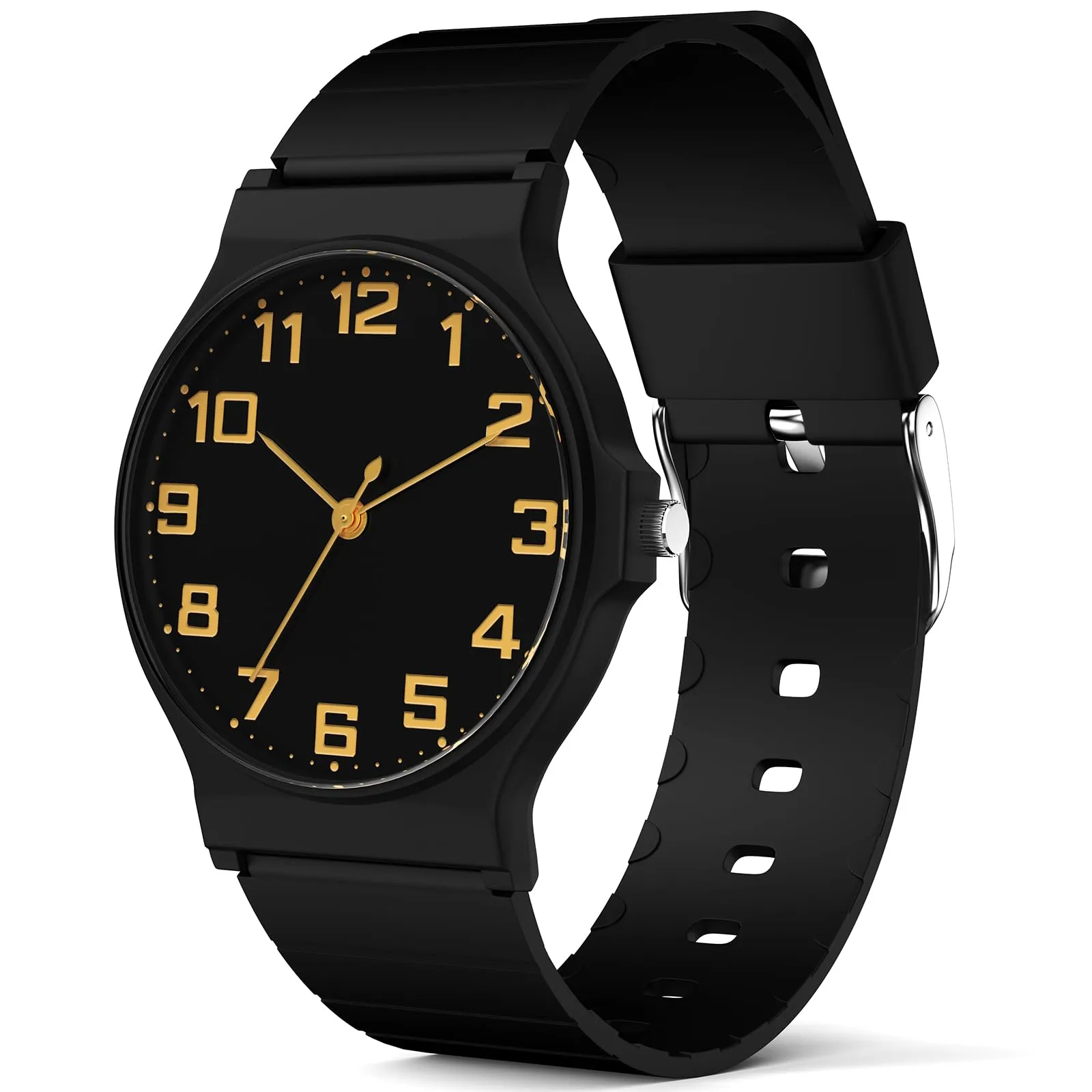 SOCICO Orologio Analogico Sportivo Impermeabile 30m per Bambini 5-15 Anni, Mimetizzazione, SOC-1010L - immagine 8