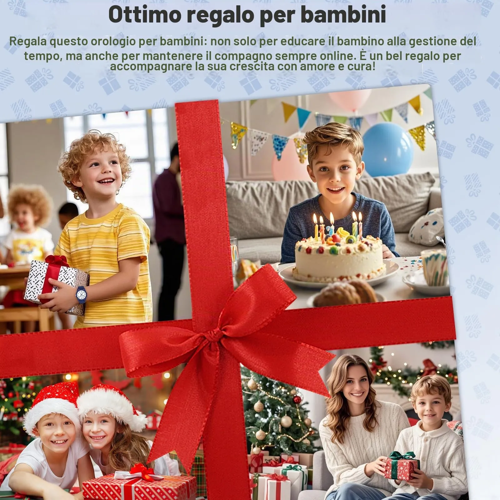 SOCICO Orologio Analogico per Bambini 4-12 Anni, 50m Impermeabile, Soc-6088 - immagine 6